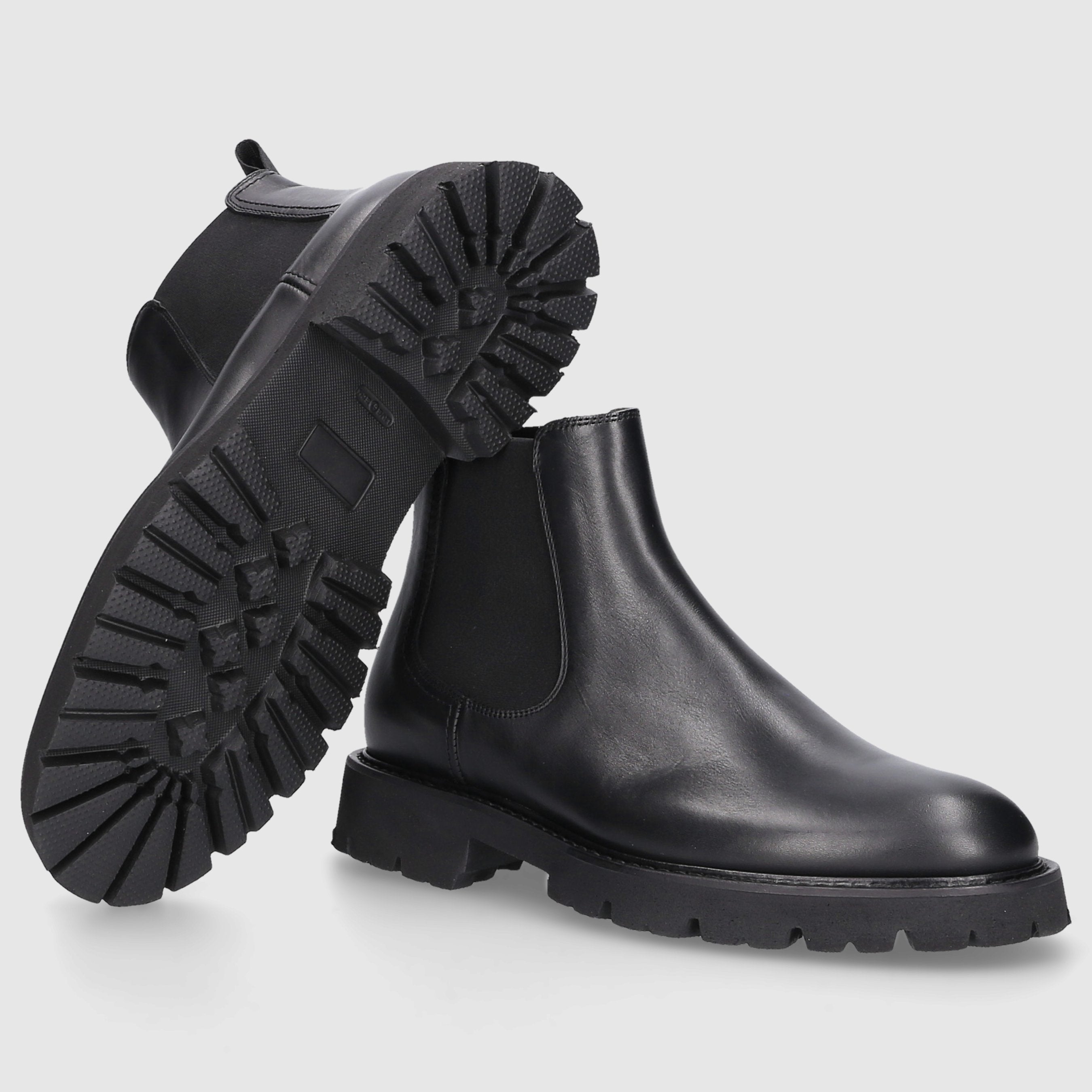 EN AVANT Herren Chelsea Boots 470-14 Kalbsleder