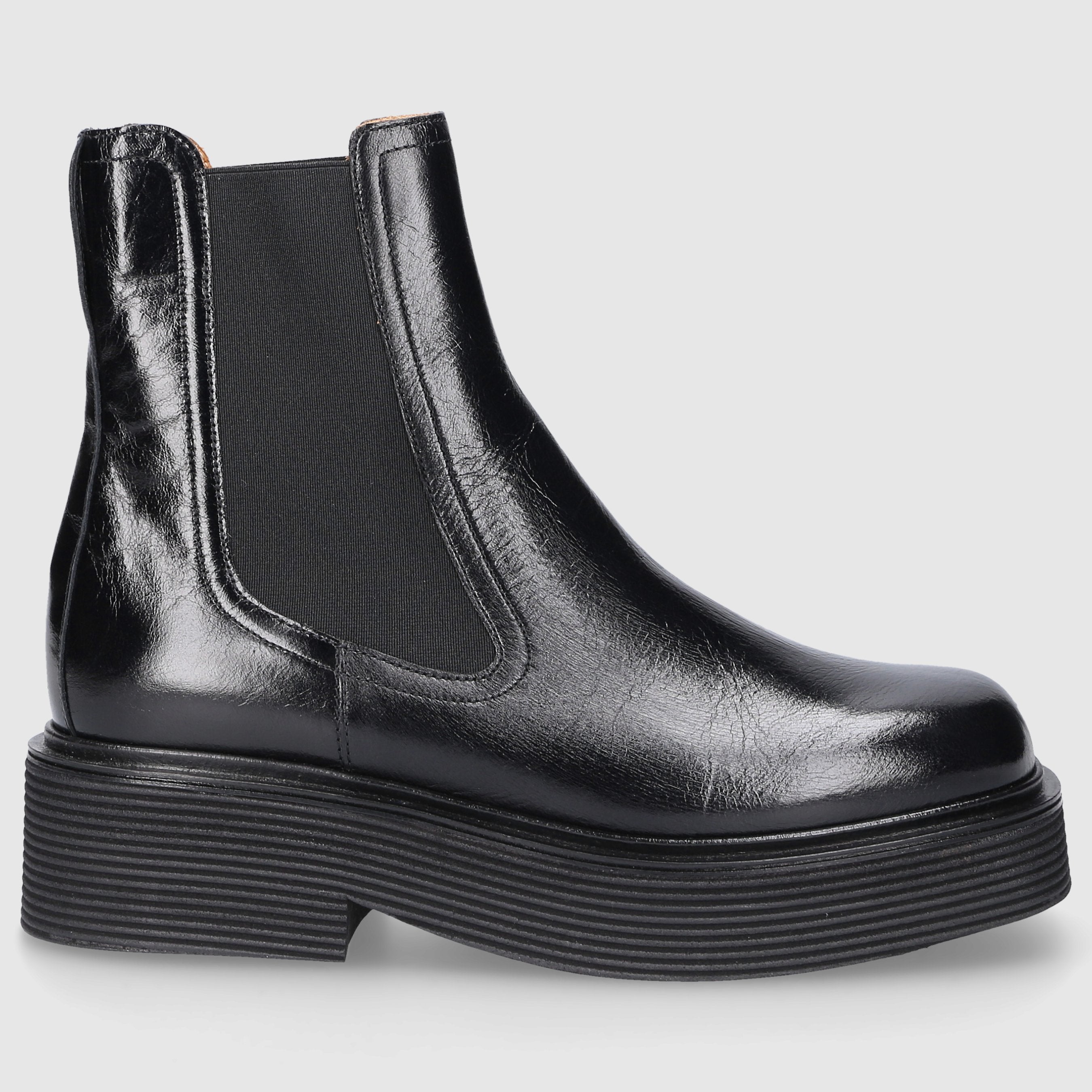 Marni Damen Chelsea Boots TCMS00 Kalbsleder