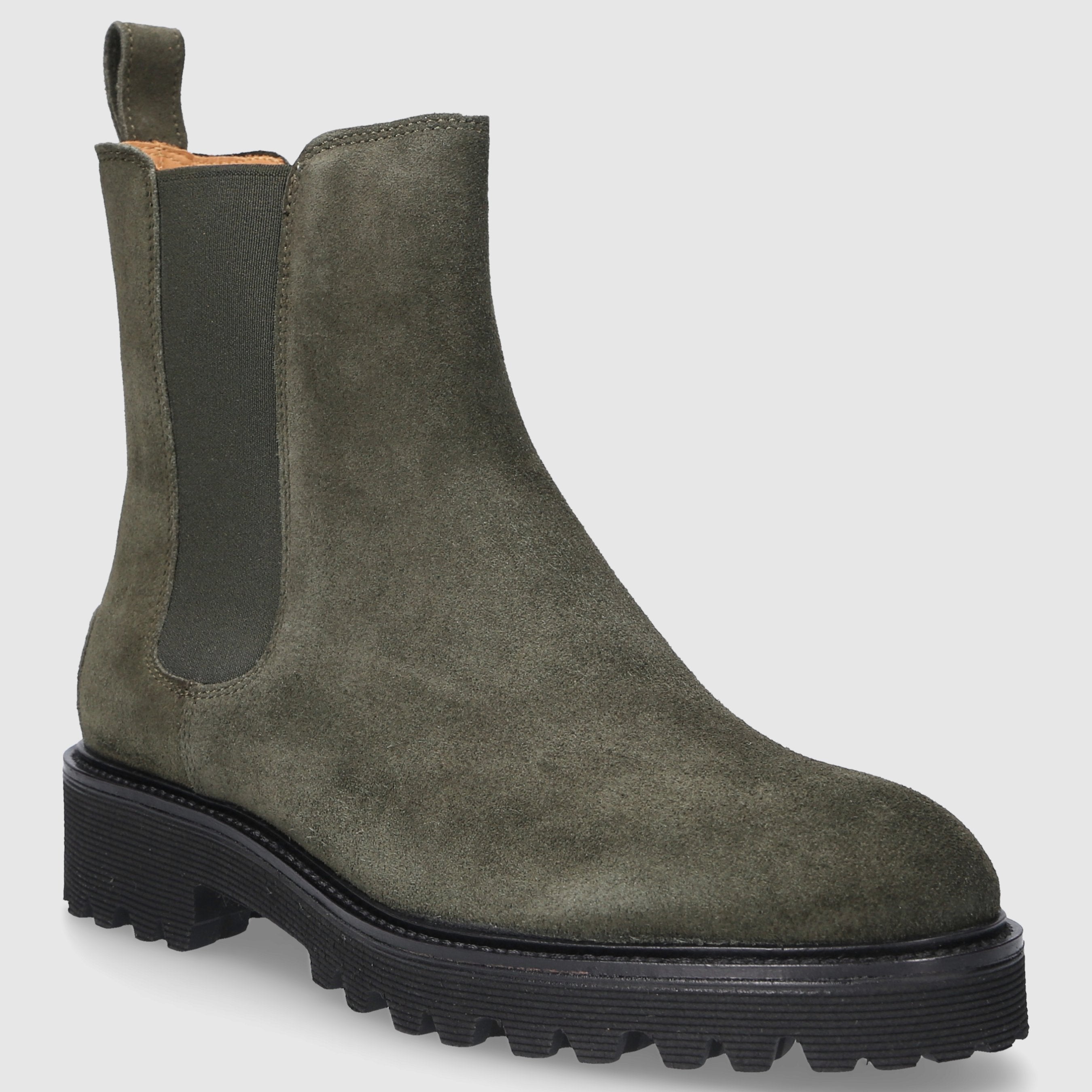 EN AVANT Damen Chelsea Boots D0600003/417 Veloursleder