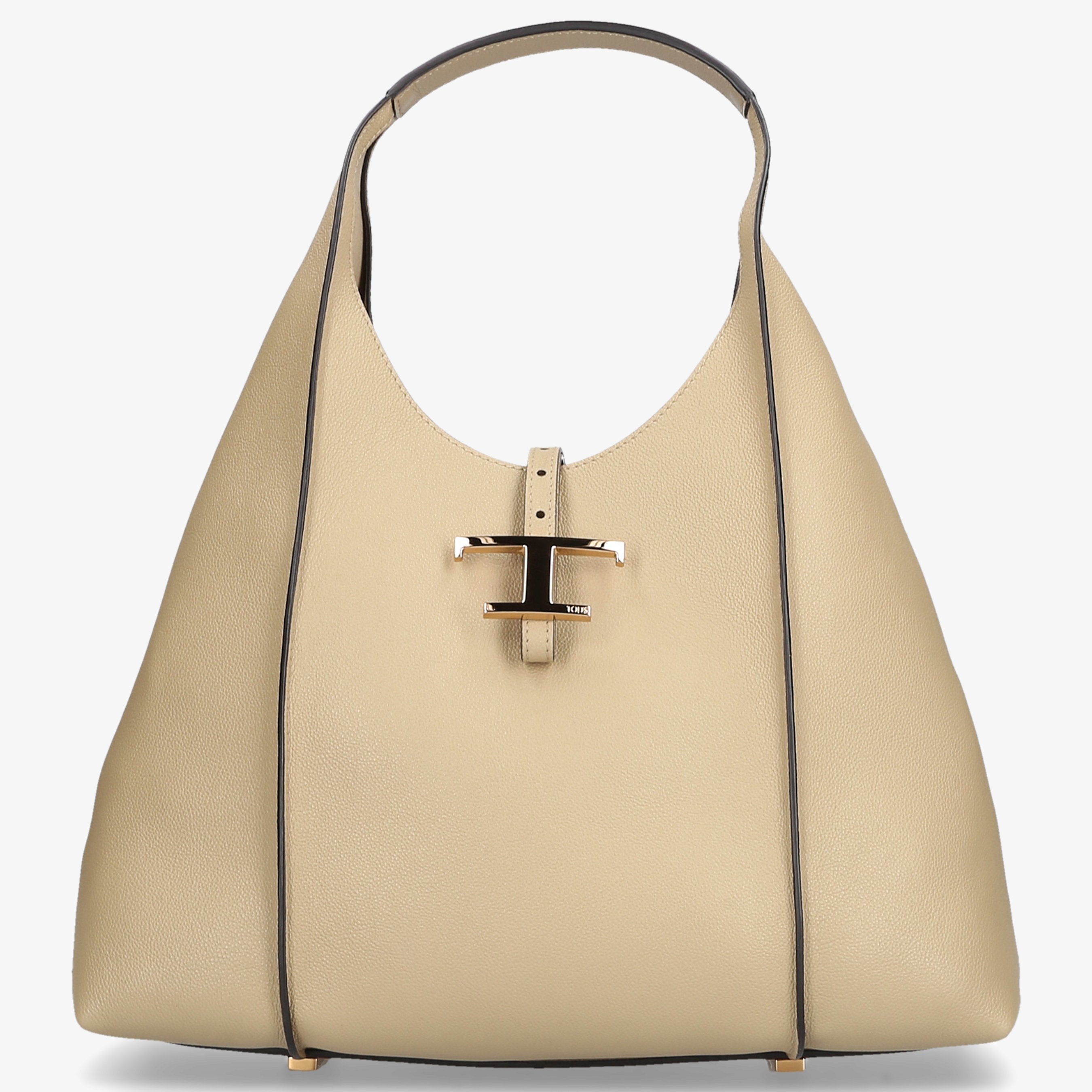 Tod's Damen Handtasche T TIMELESS HOBO Kalbsleder