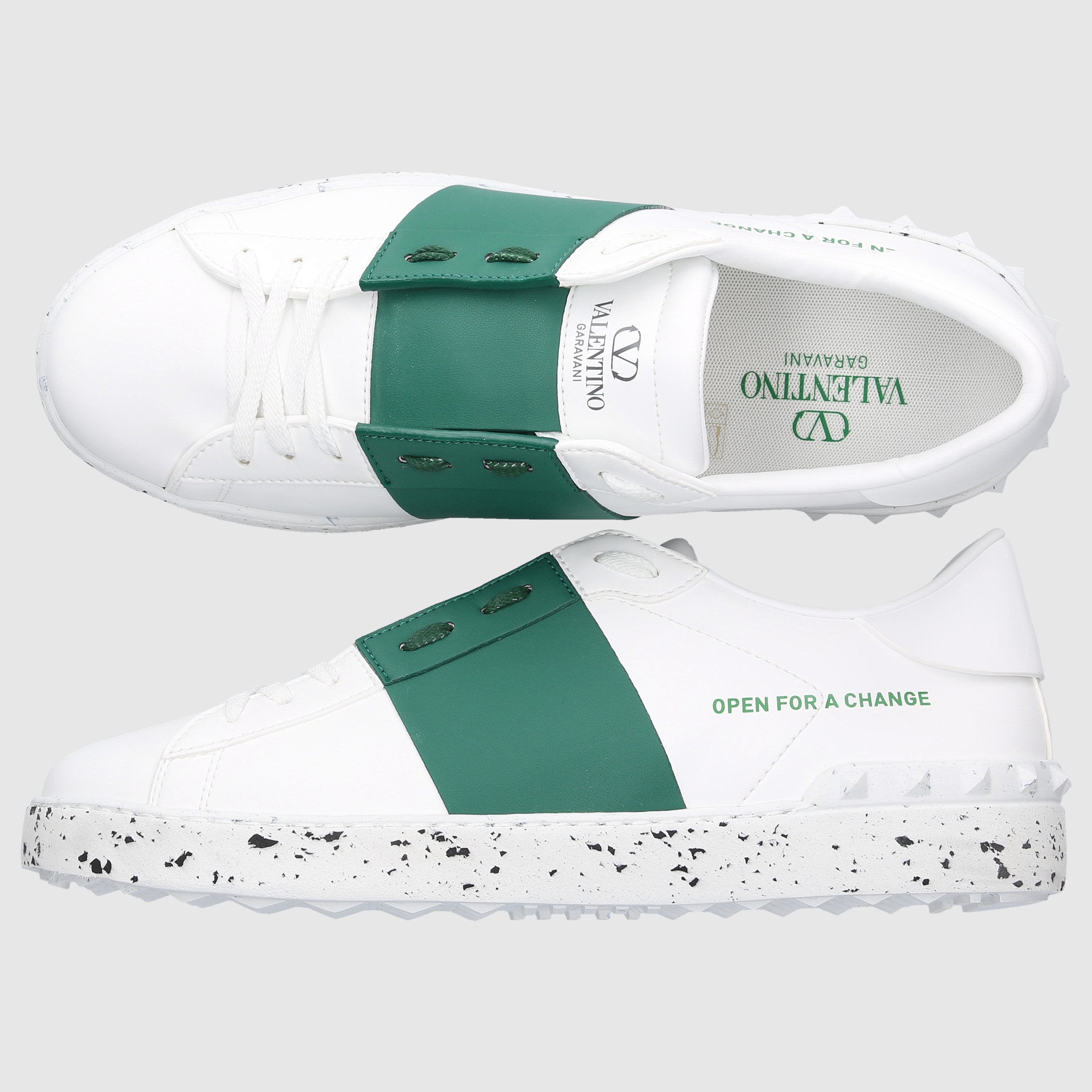 Valentino Garavani Herren Sneaker low OPEN Biologisches Material