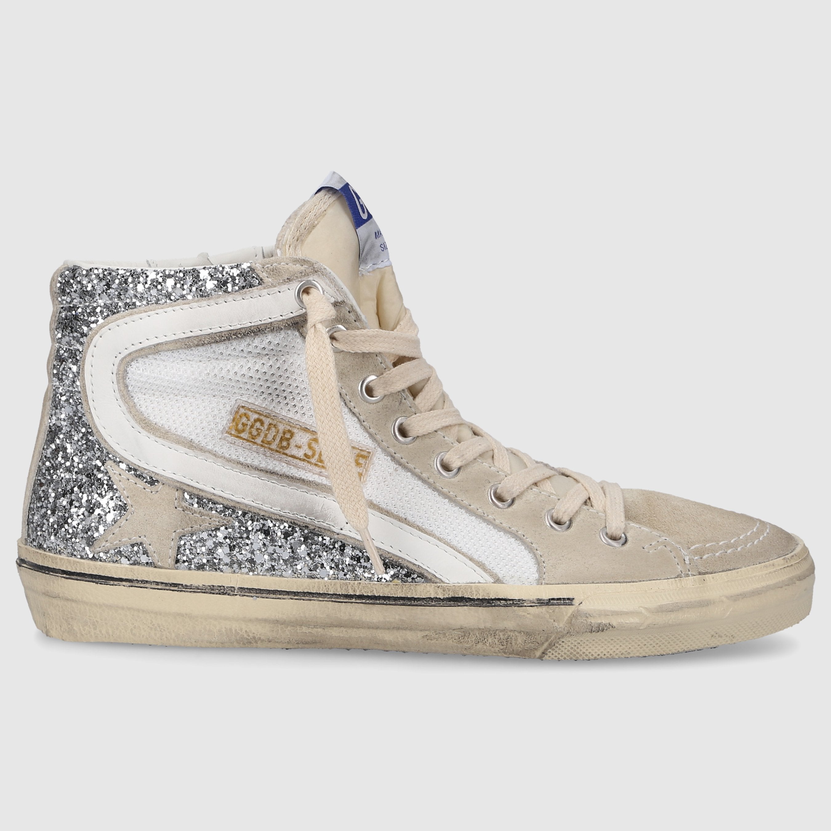 Golden Goose Damen Sneaker high SLIDE Veloursleder