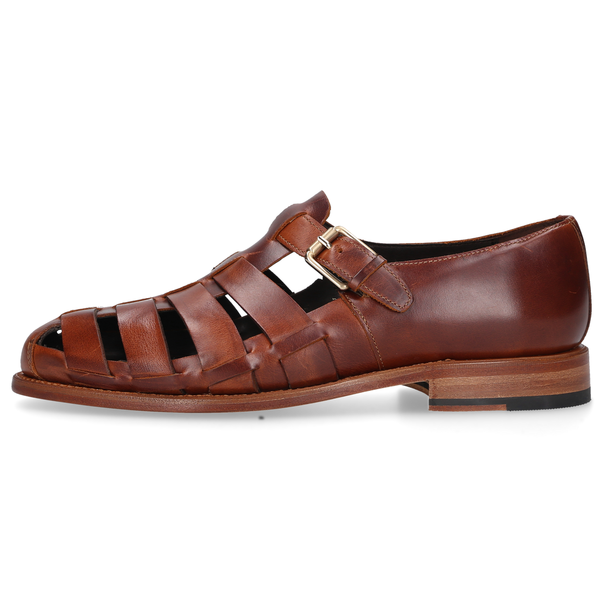 Heinrich Dinkelacker Herren Sandale London Sandale MA - Amber