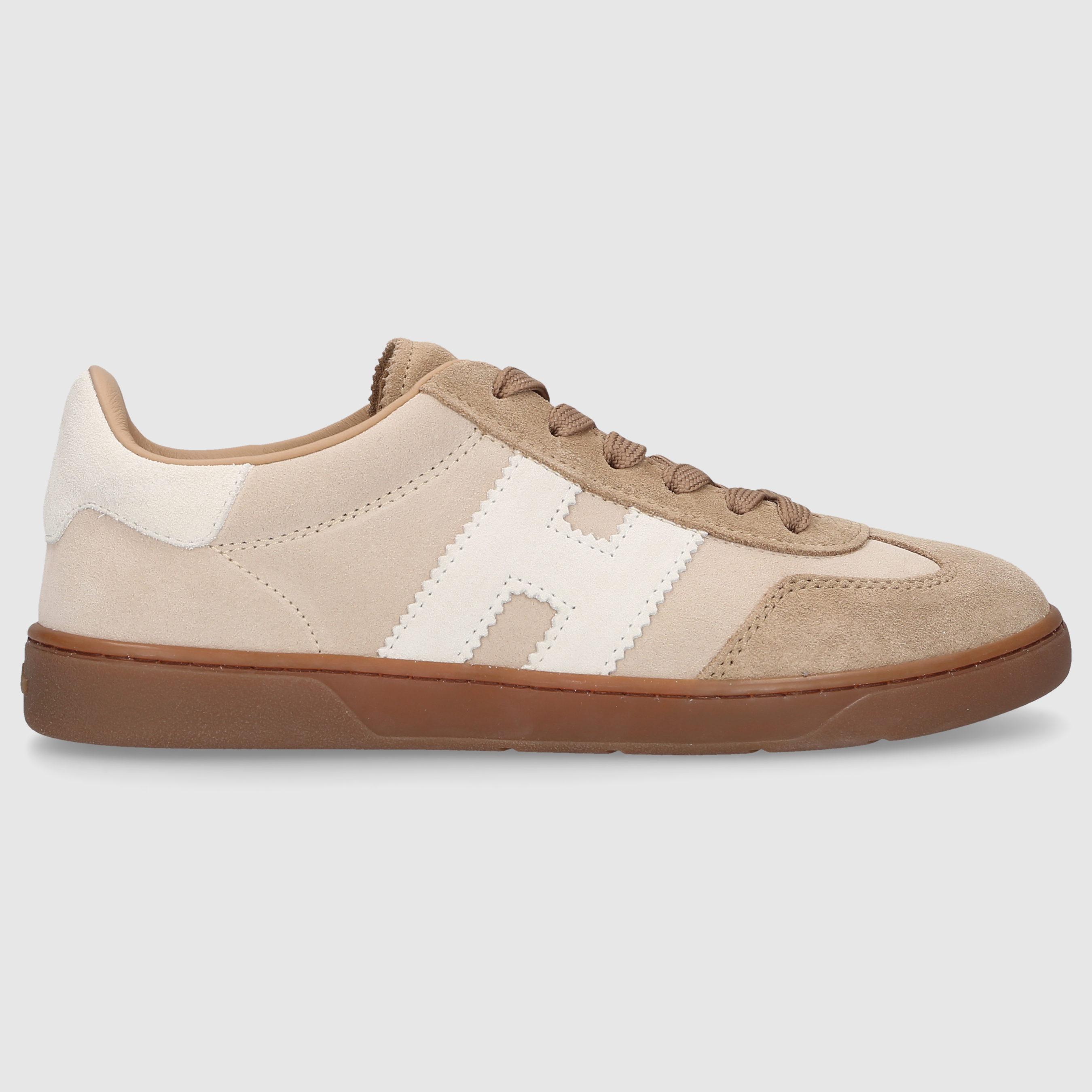 Hogan Damen Sneaker HXW6470FB6TTQ7 BEIGE-BRAUN