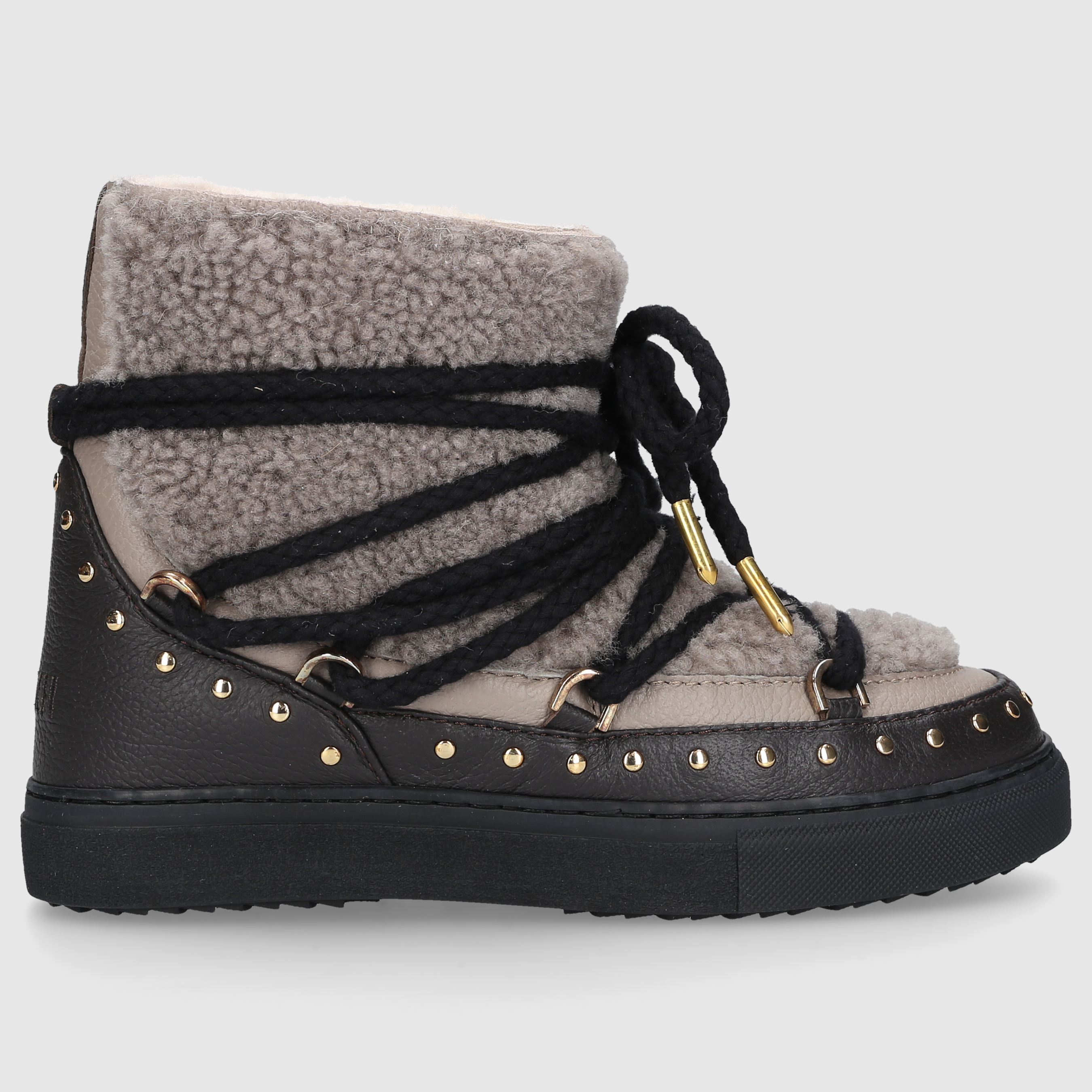 Inuikii Damen Boot CURLY ROCK Taupe