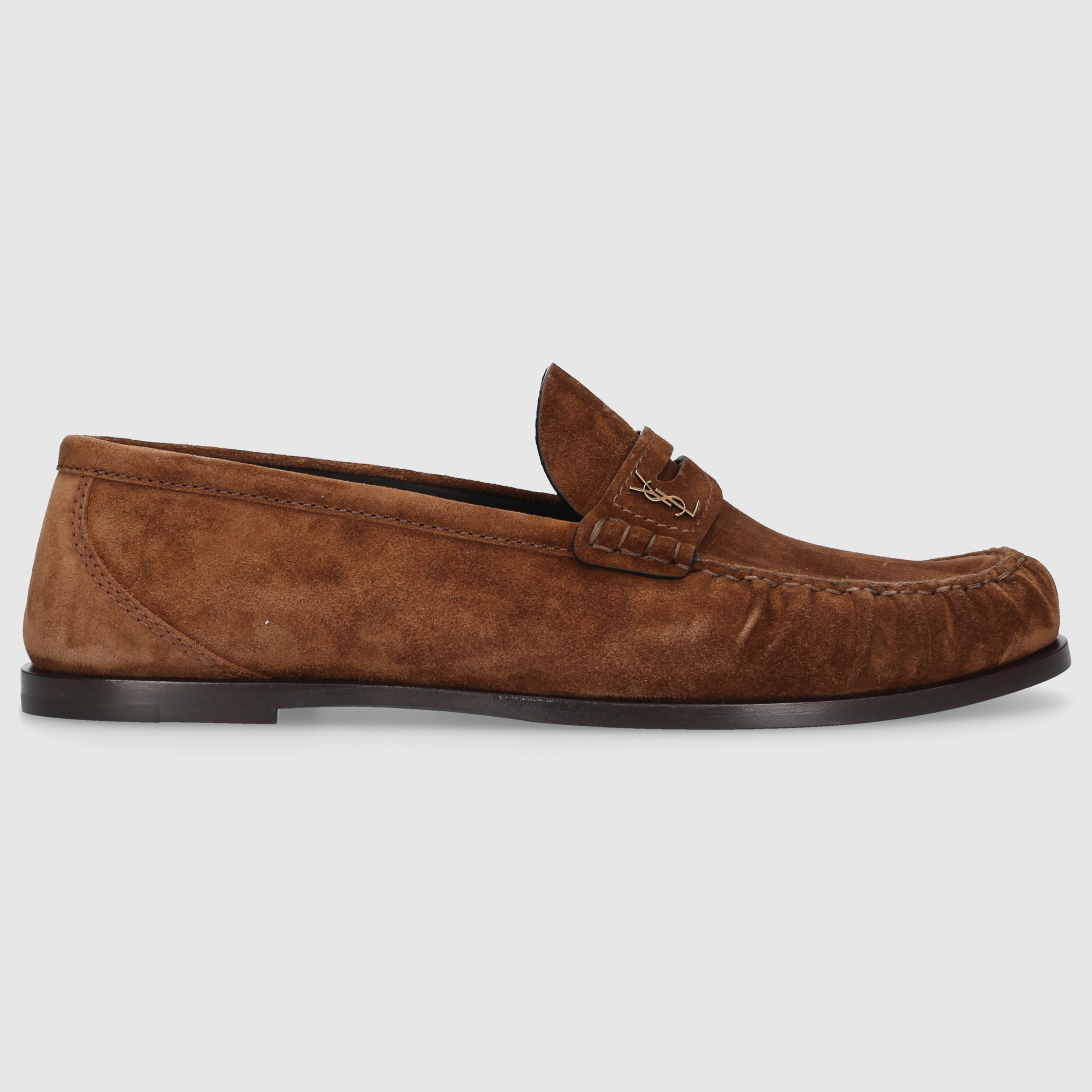 Saint Laurent Herren Slipper 821173 Braun