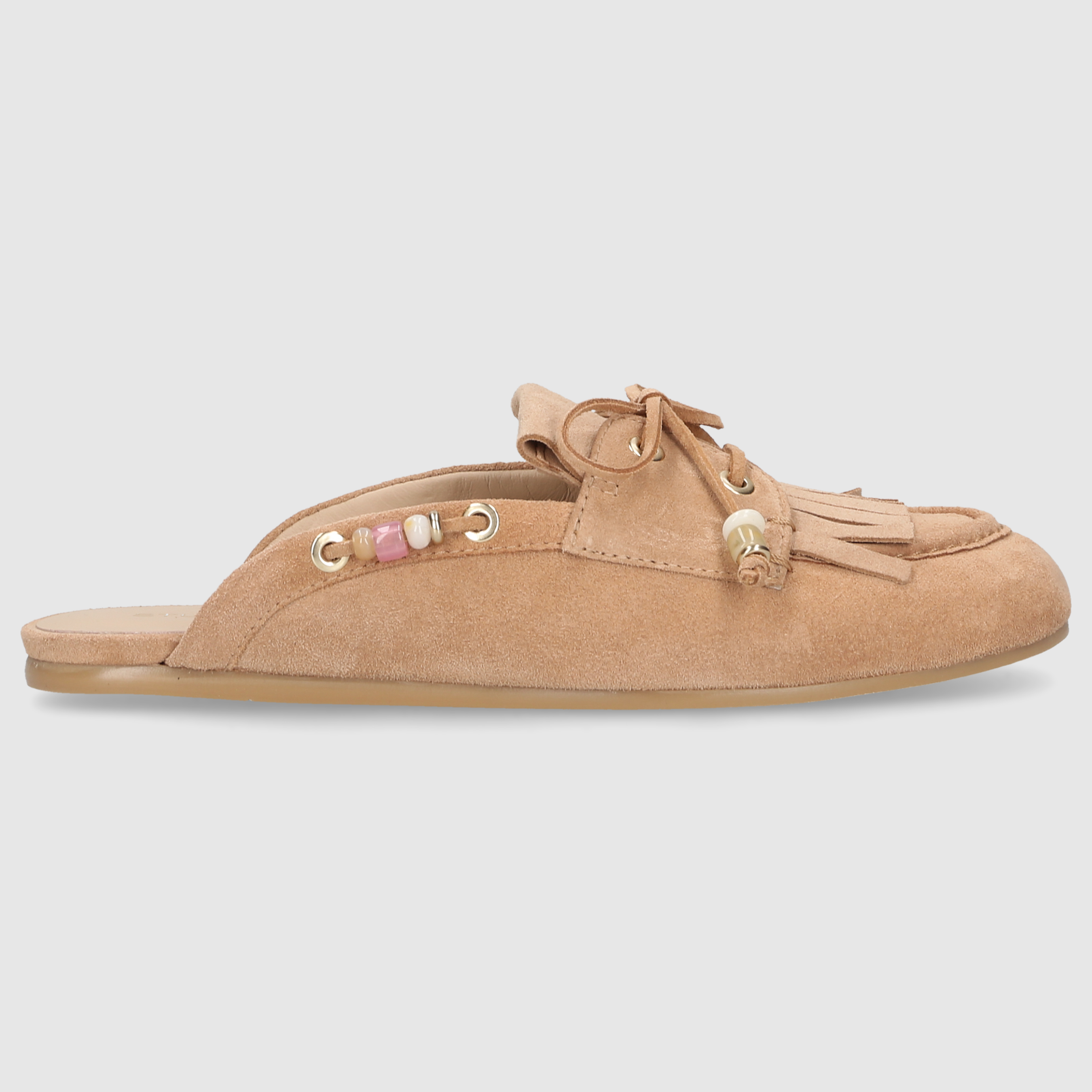Stuart Weitzman Damen Loafer MAJORCA TINSLEY MULE New Camel