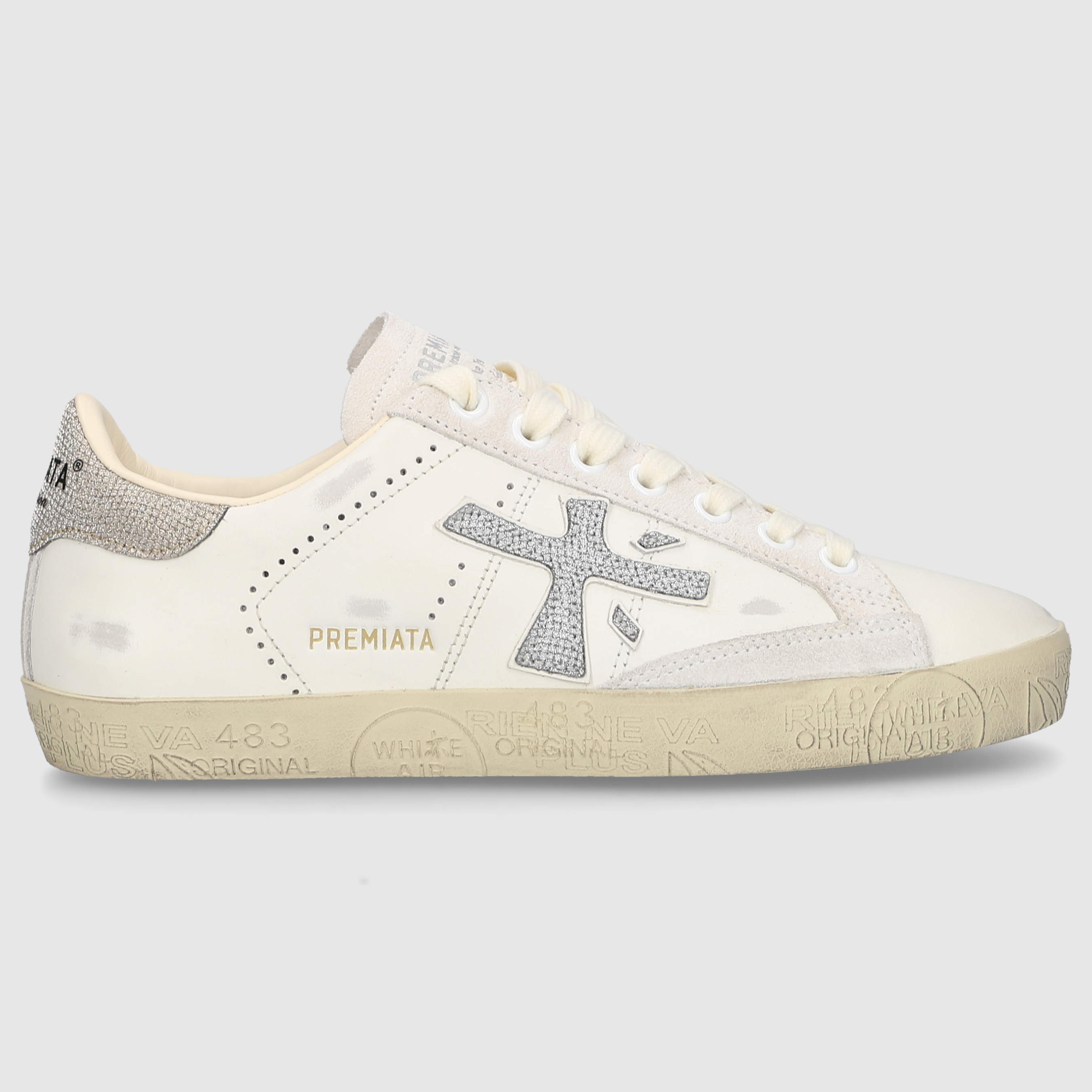 Premiata Damen Sneaker STEVEND-VAR 8127 Off White