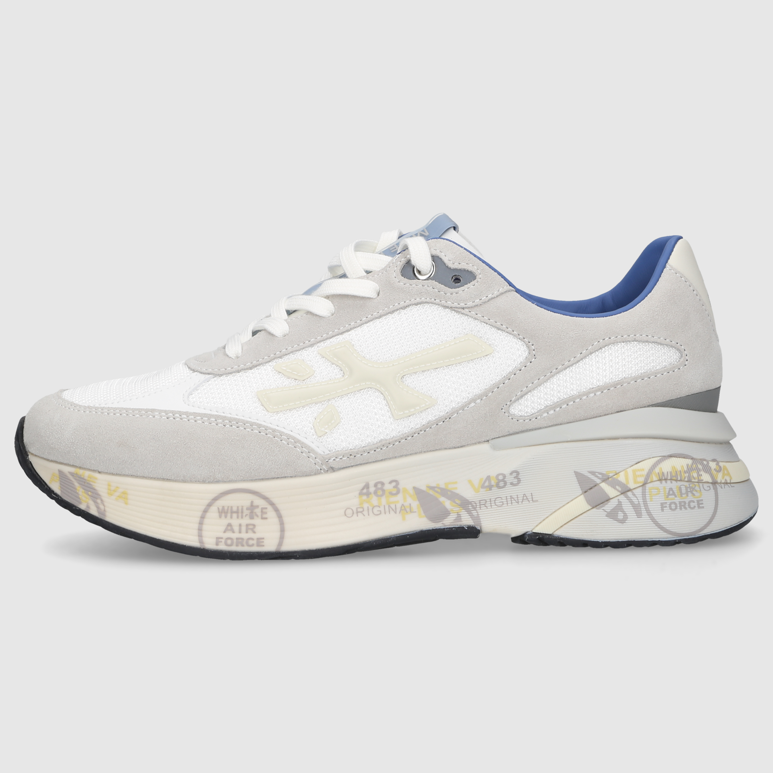 Premiata Herren Sneaker MOERUN-VAR 8075 White