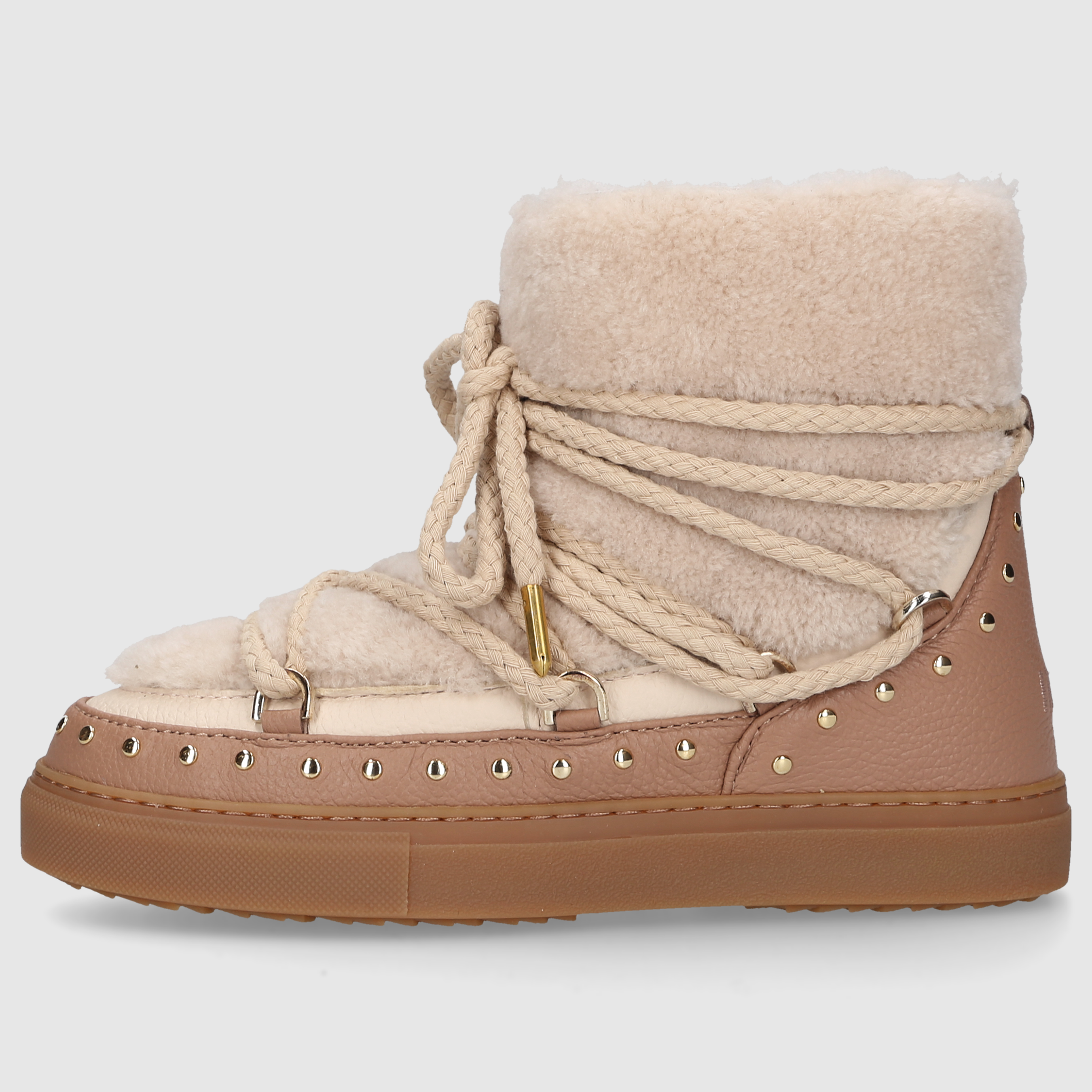 Inuikii Damen Boot CURLY ROCK Beige
