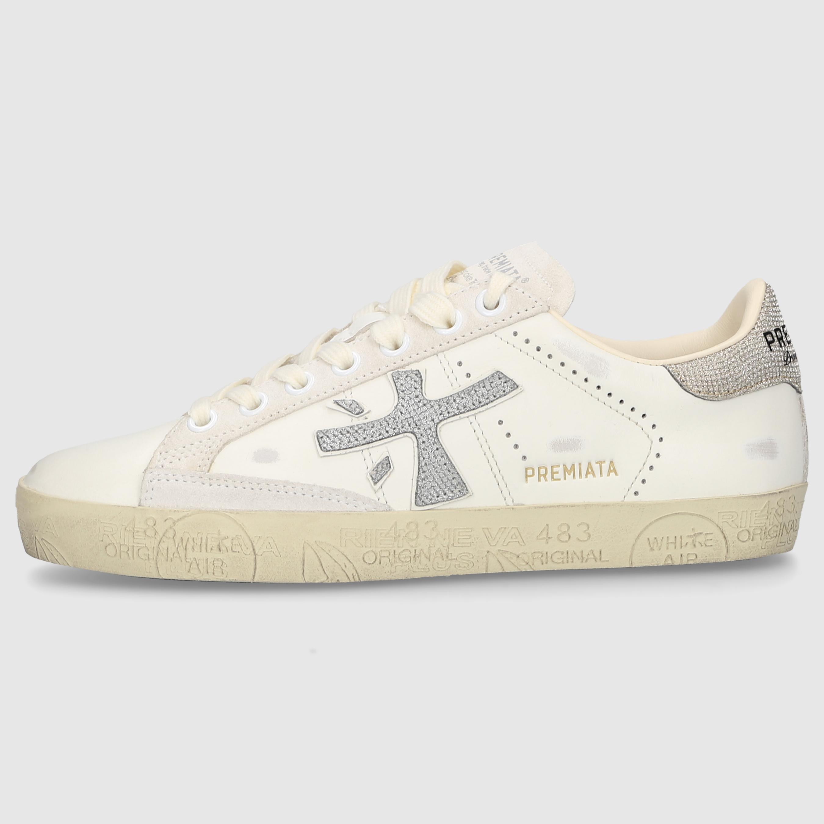 Premiata Damen Sneaker STEVEND-VAR 8127 Off White