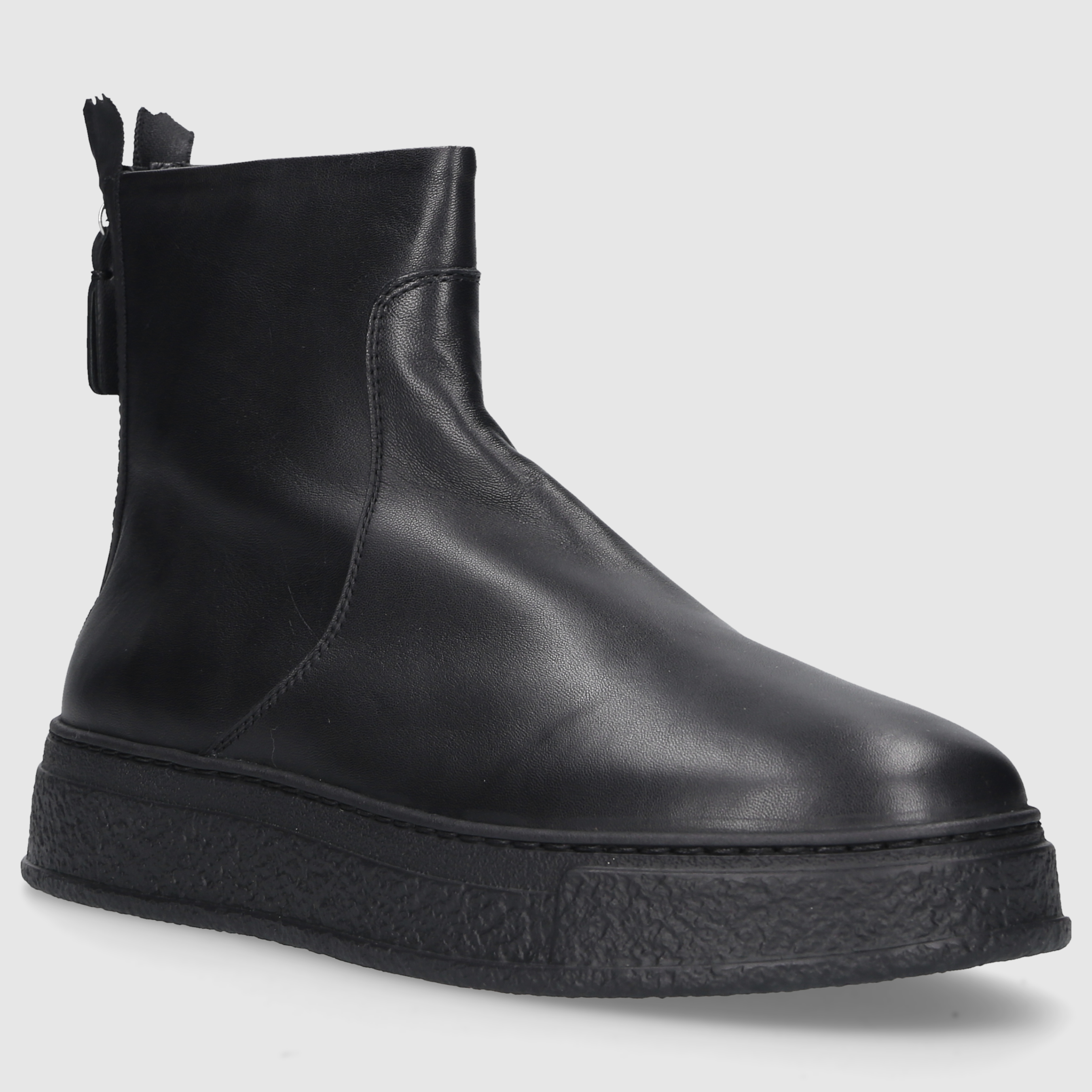 AGL Attilio Giusti Leombruni Damen Stiefeletten D946500 Kalbsleder schwarz