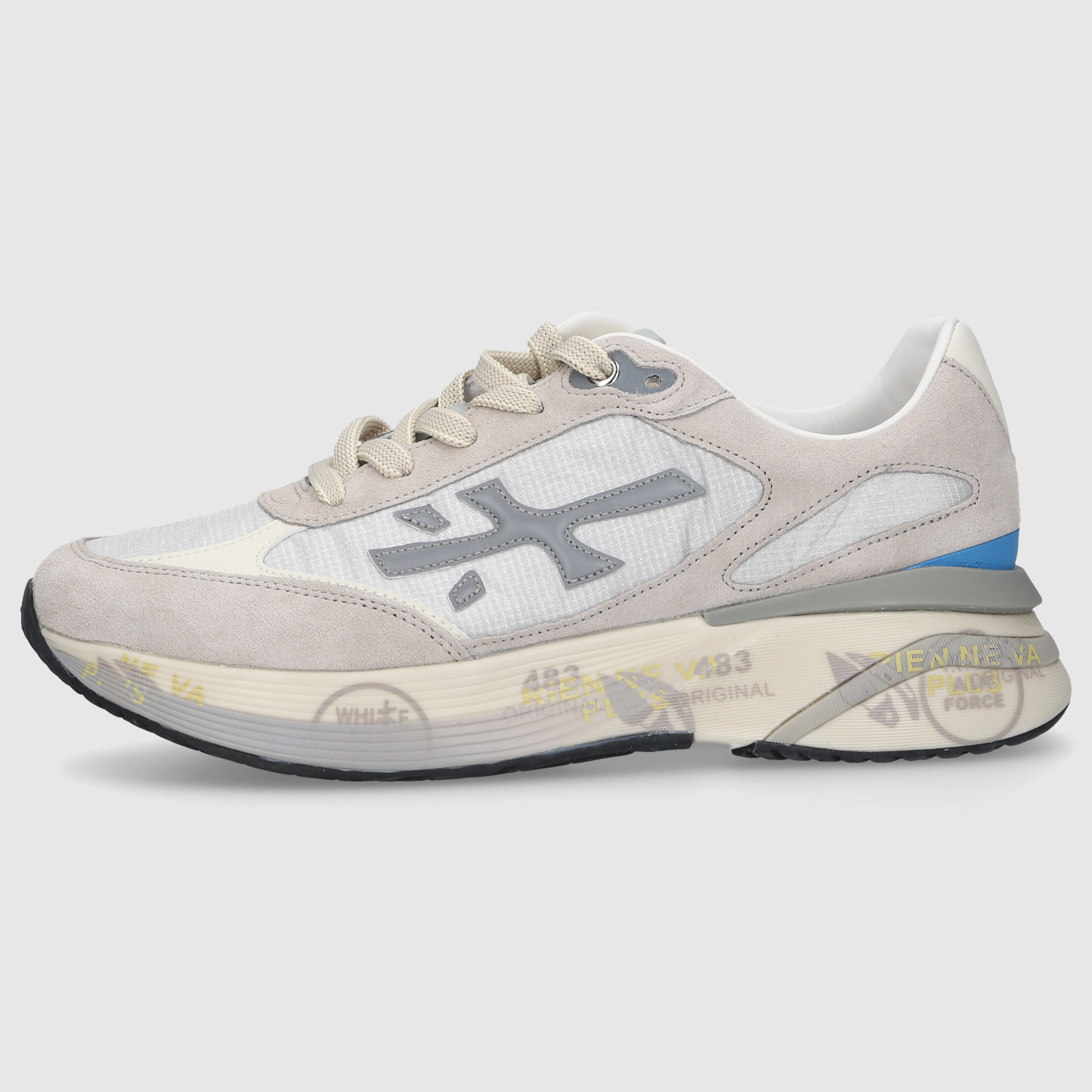 Premiata Herren Sneaker MOERUN-VAR 8079 Grey