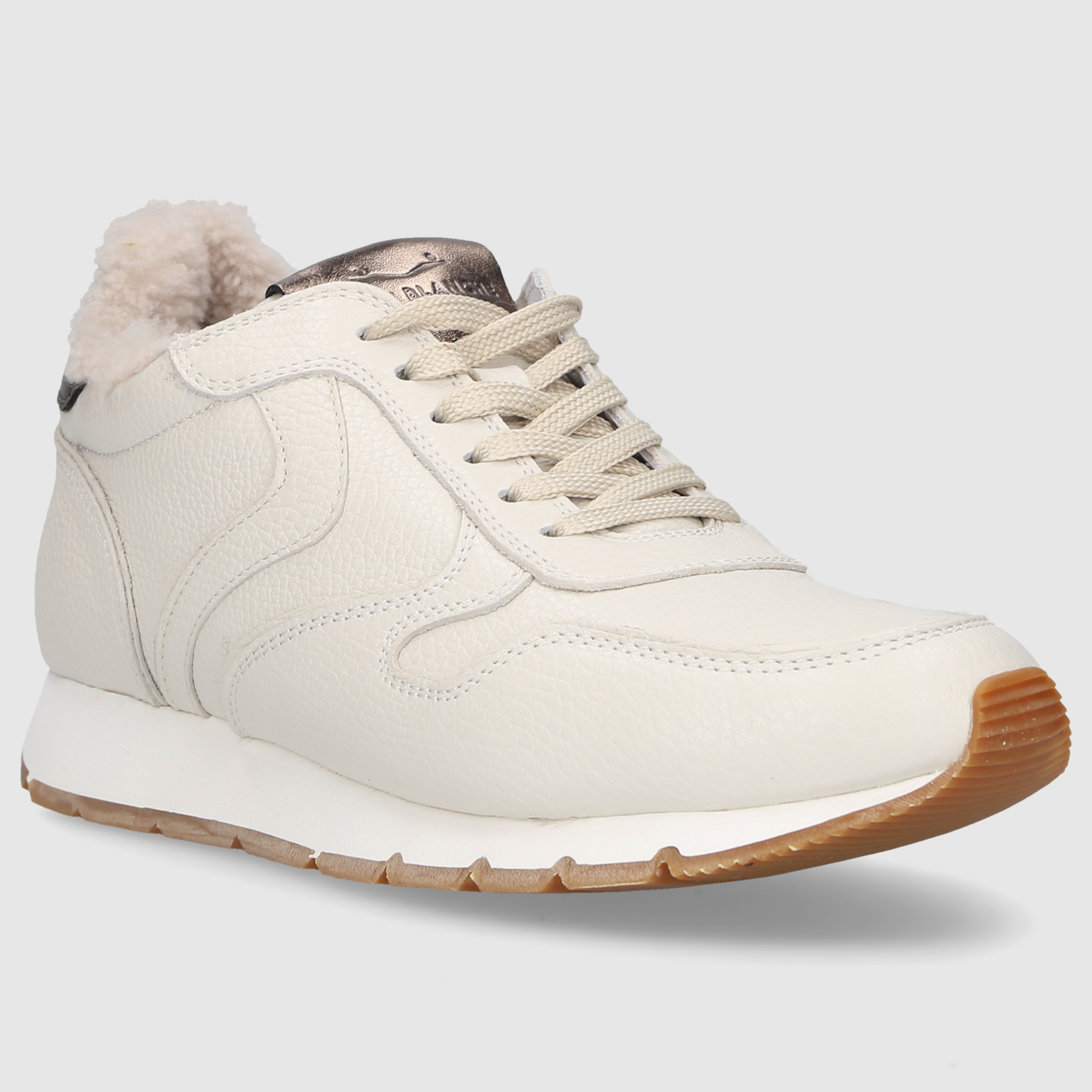 VOILE BLANCHE Damen Sneaker low JULIA Kalbsleder grau