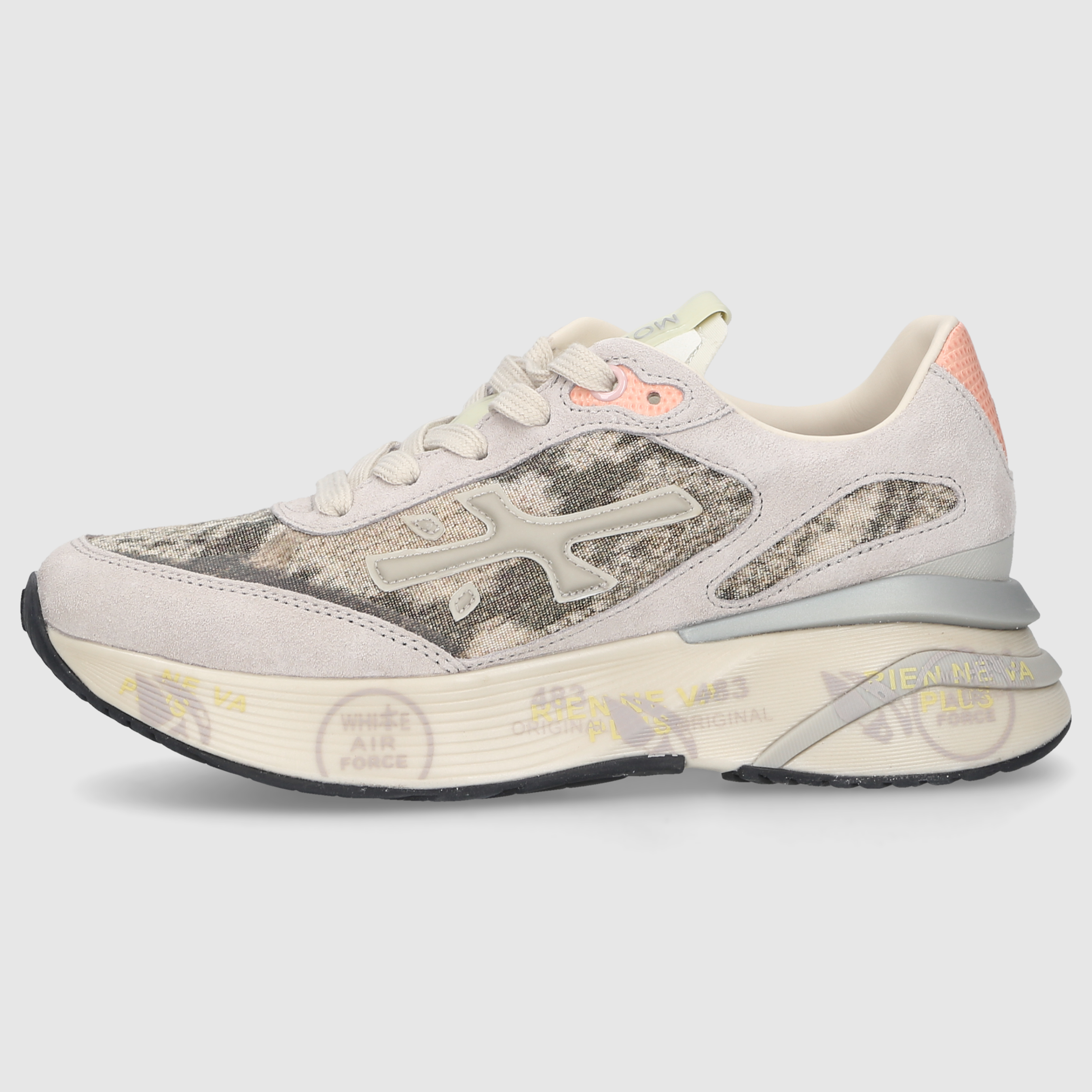 Premiata Damen Sneaker MOERUND-VAR 8083 Animalier Phyton