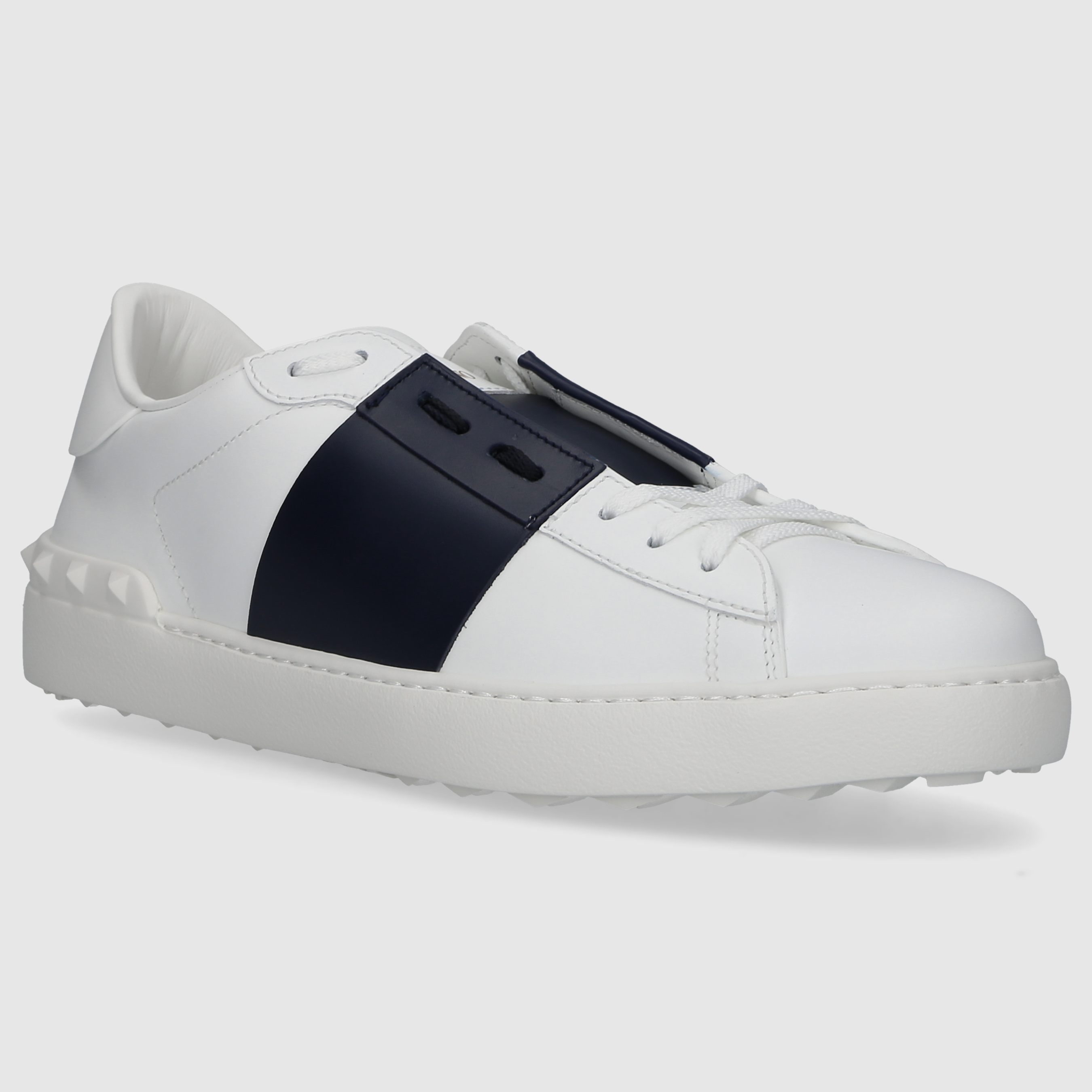 Valentino Garavani Herren Sneaker low 6Y2S0830 Kalbsleder weiß-kombi