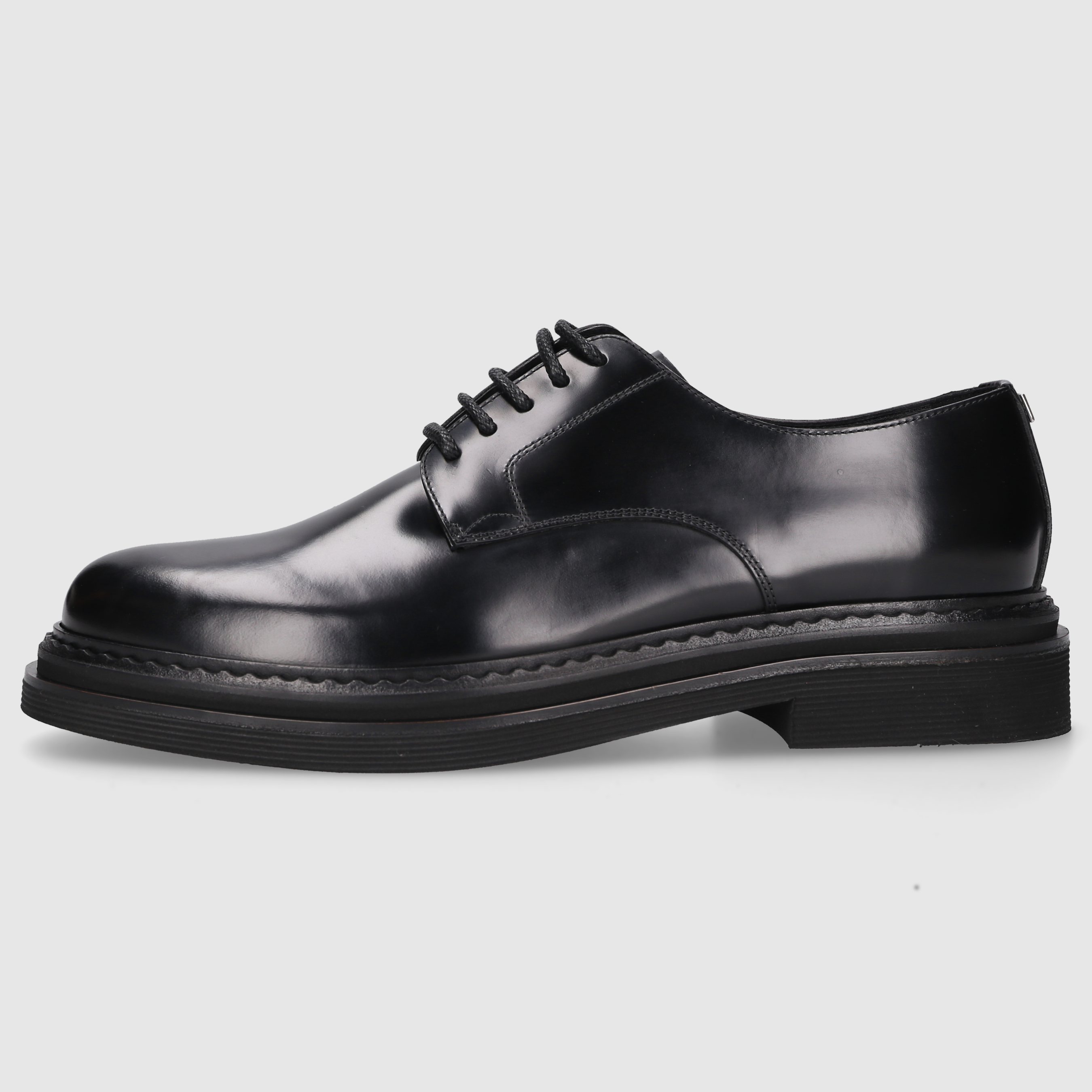 Dolce & Gabbana Herren Schnürschuhe A10880 Schwarz