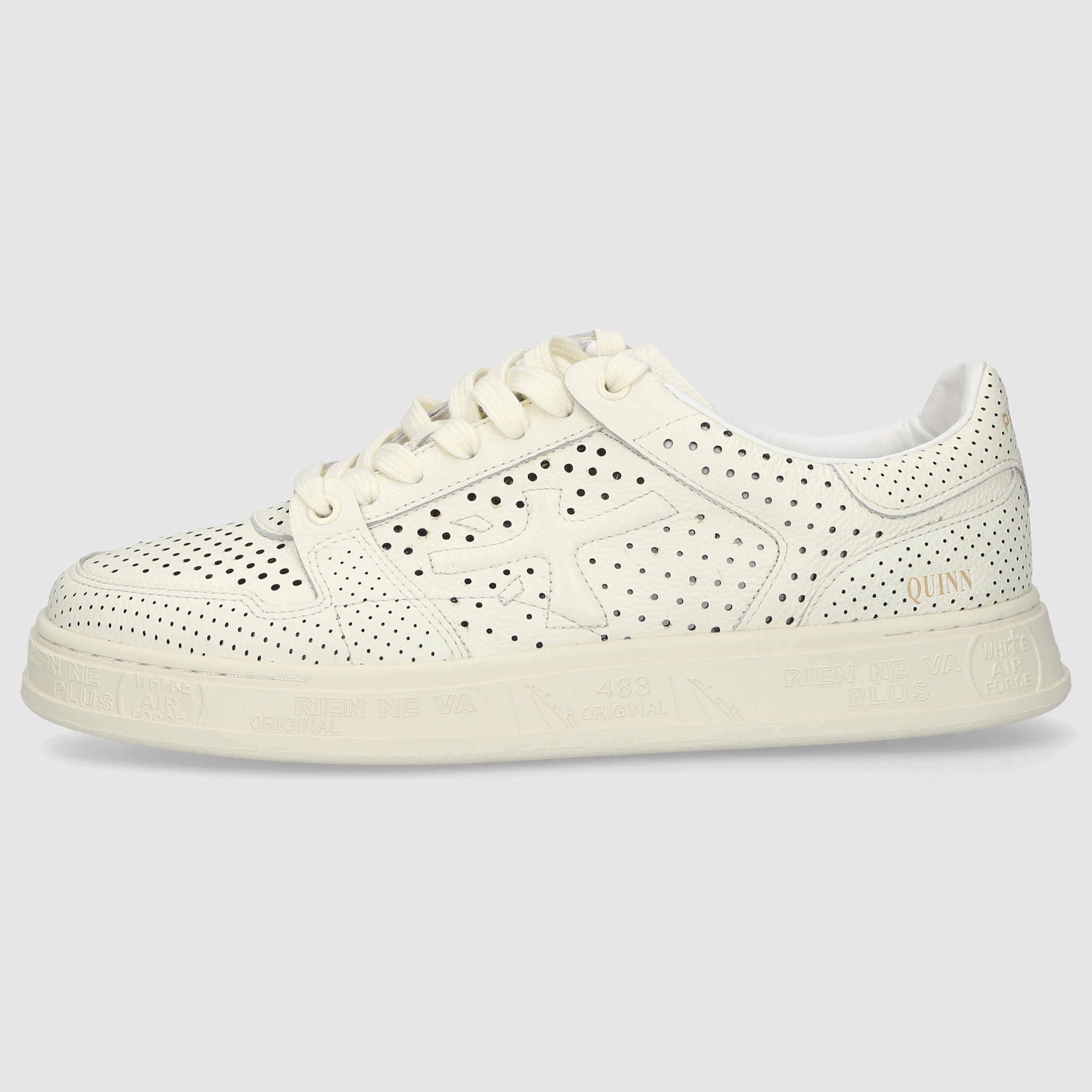 Premiata Herren Sneaker QUINN-VAR 8252 Offwhite