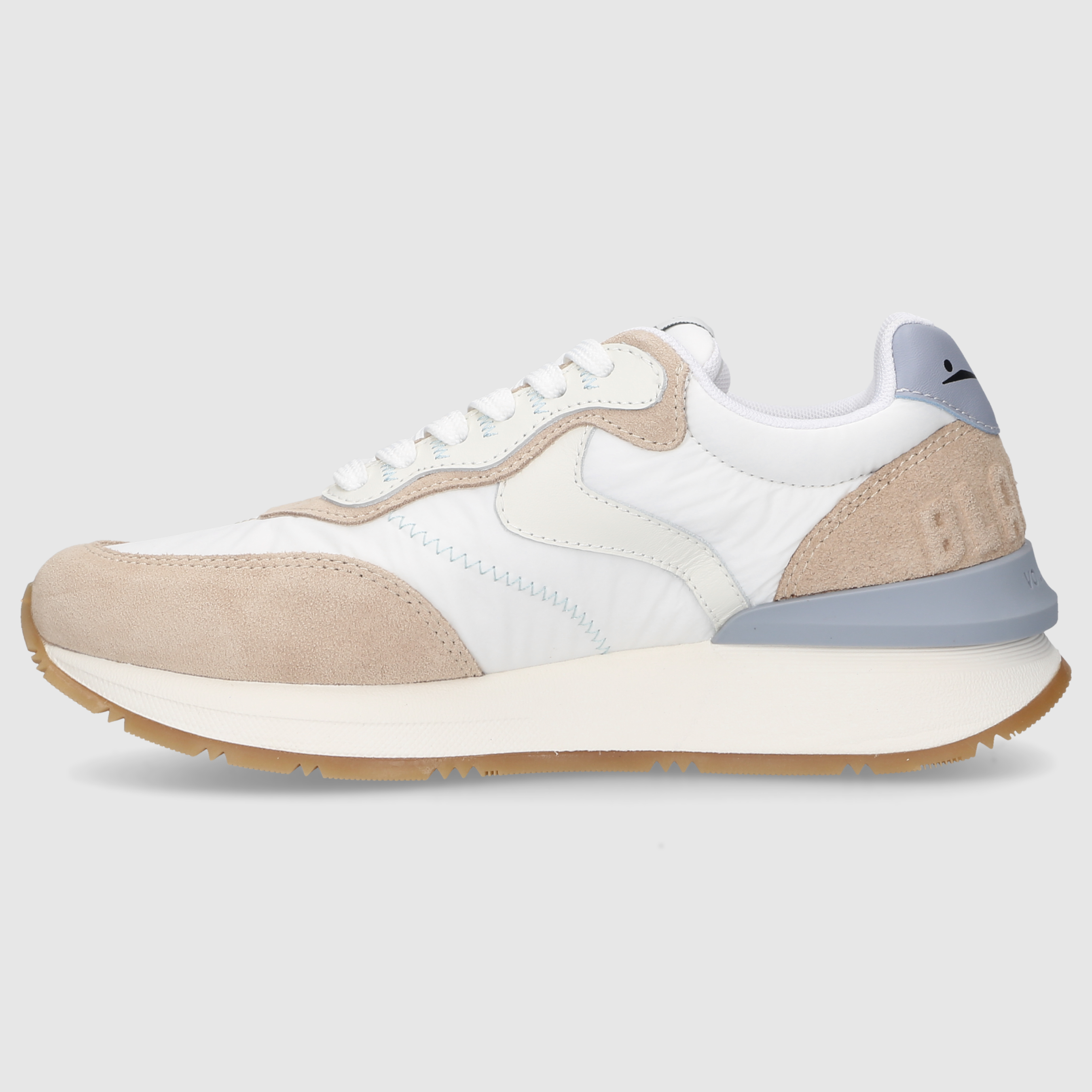 Voile Blanche Damen SNEAKER QWARK WEISS-BEIGE