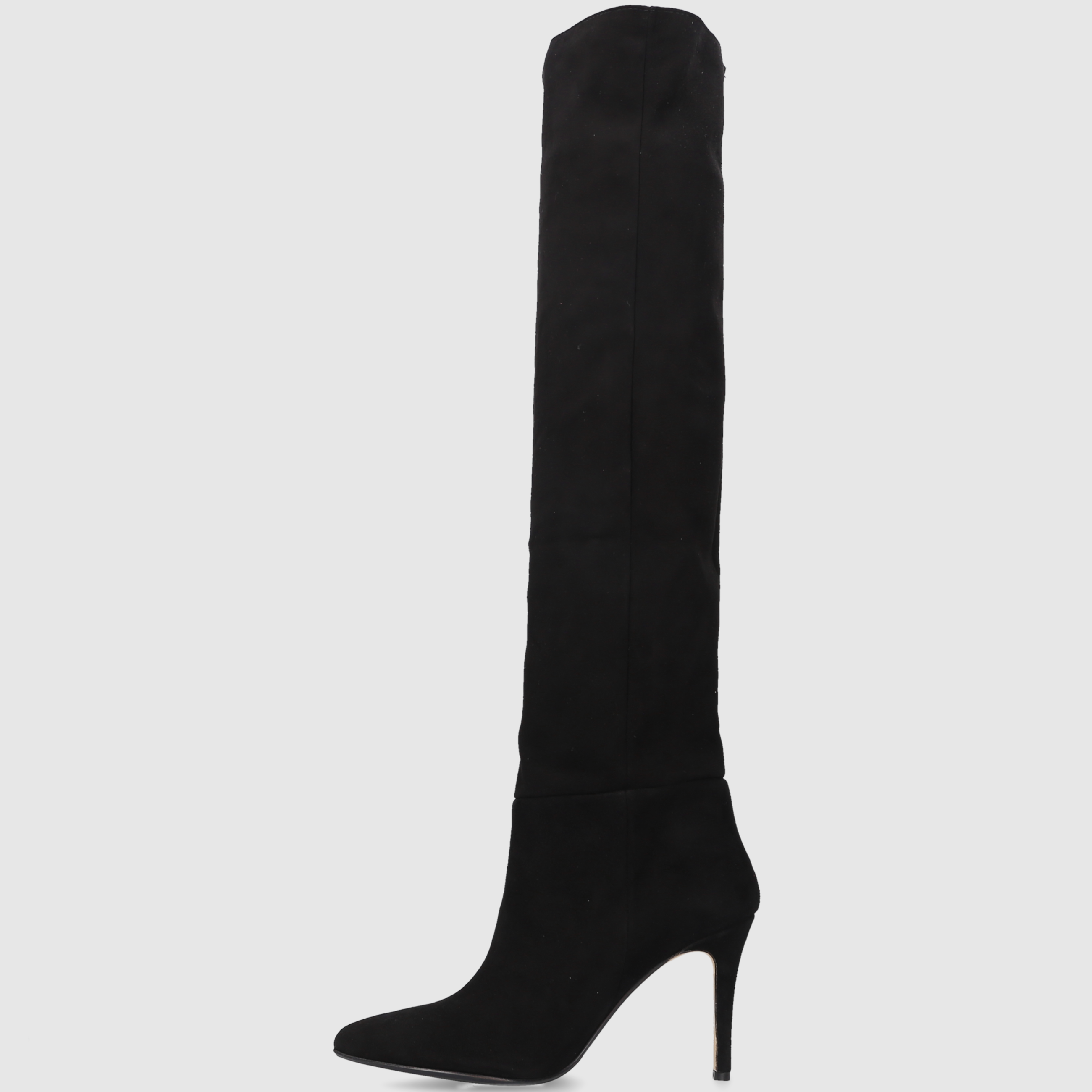 EN AVANT Damen Stiefel ST1175 Veloursleder schwarz