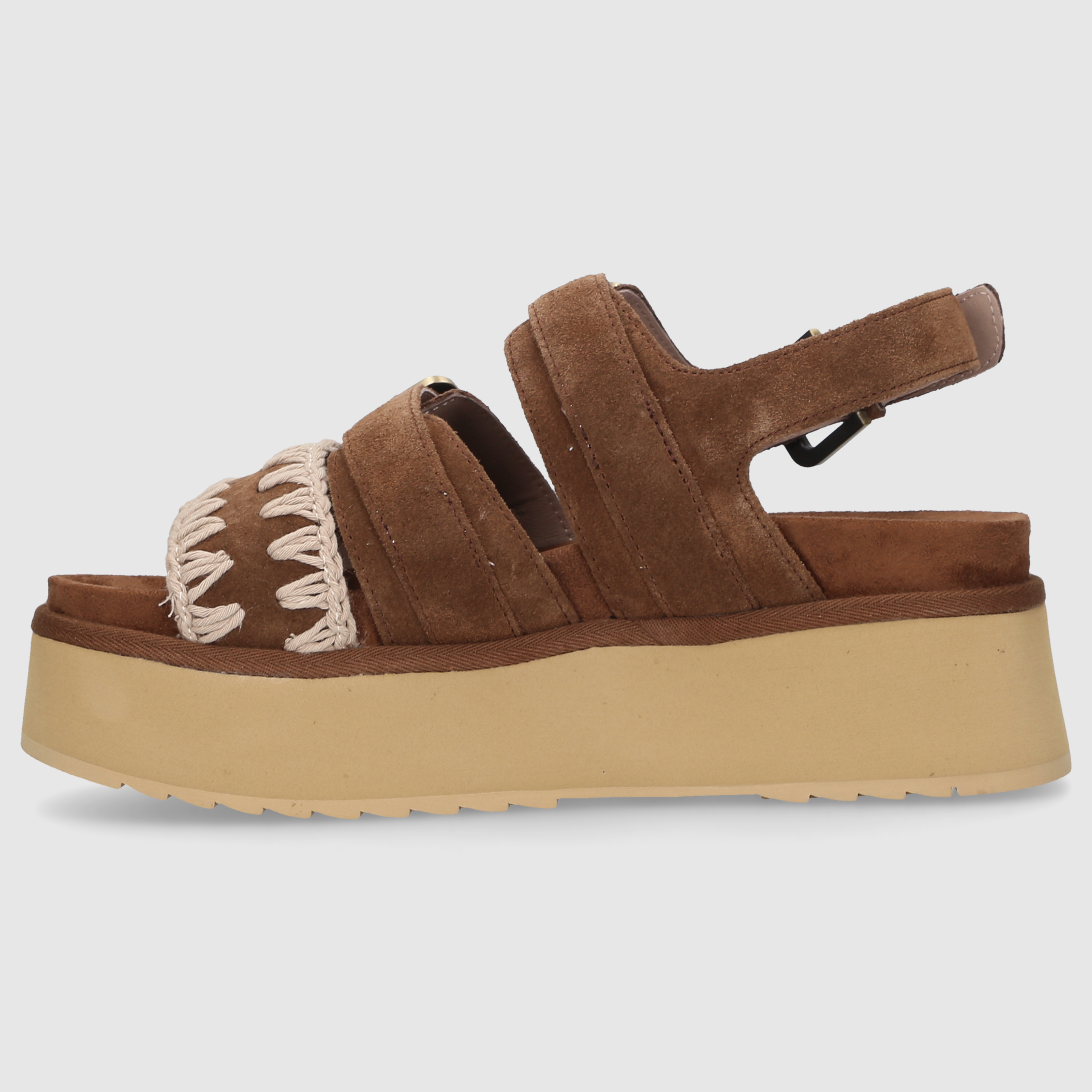 MOU Damen OFFENE SCHUHE 681000A BRAUN