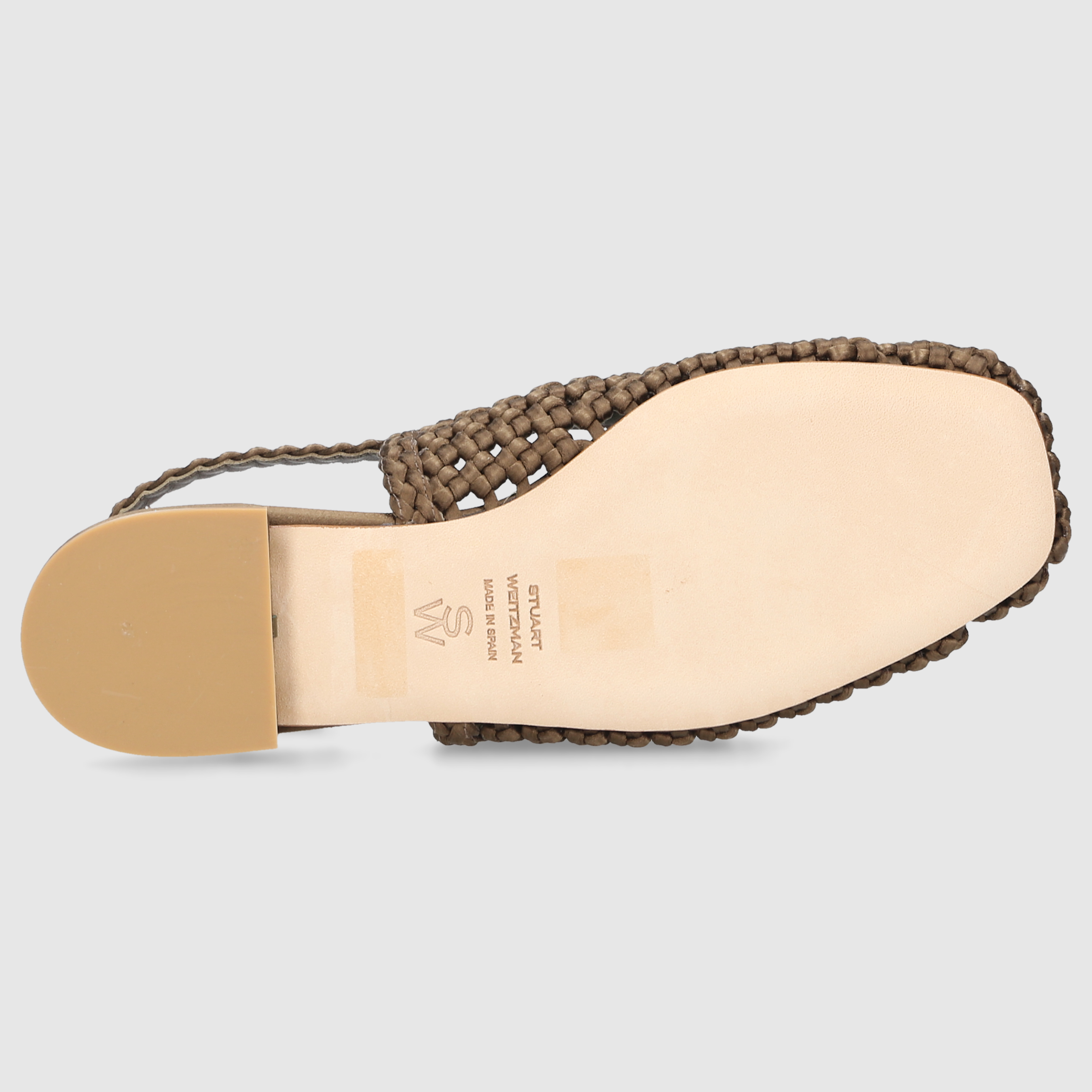 Stuart Weitzman Damen Loafer MARINA SLINGBACK Golden Olive