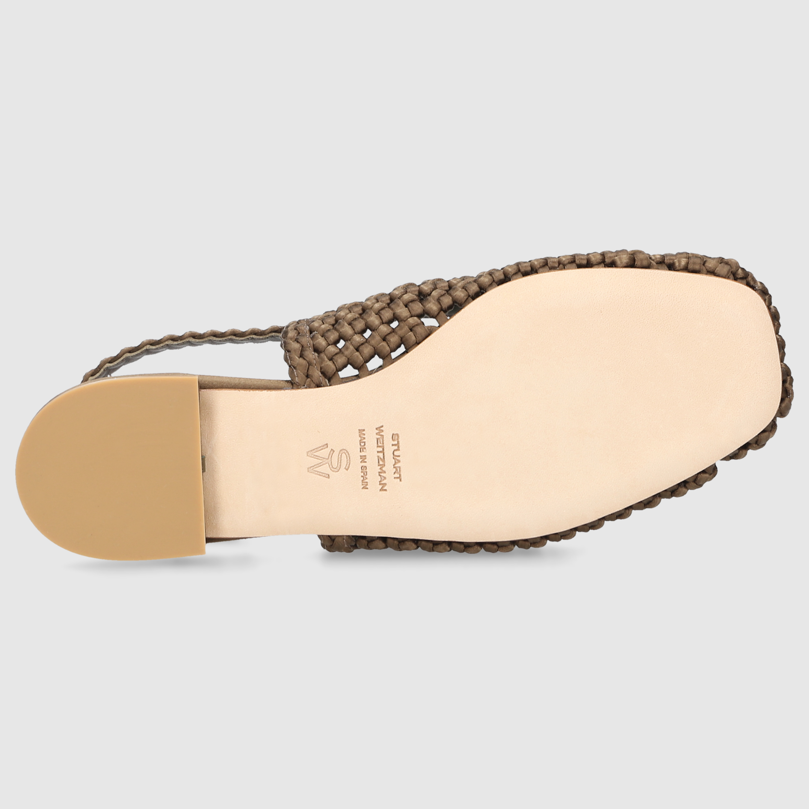 Stuart Weitzman Damen Loafer MARINA SLINGBACK Golden Olive