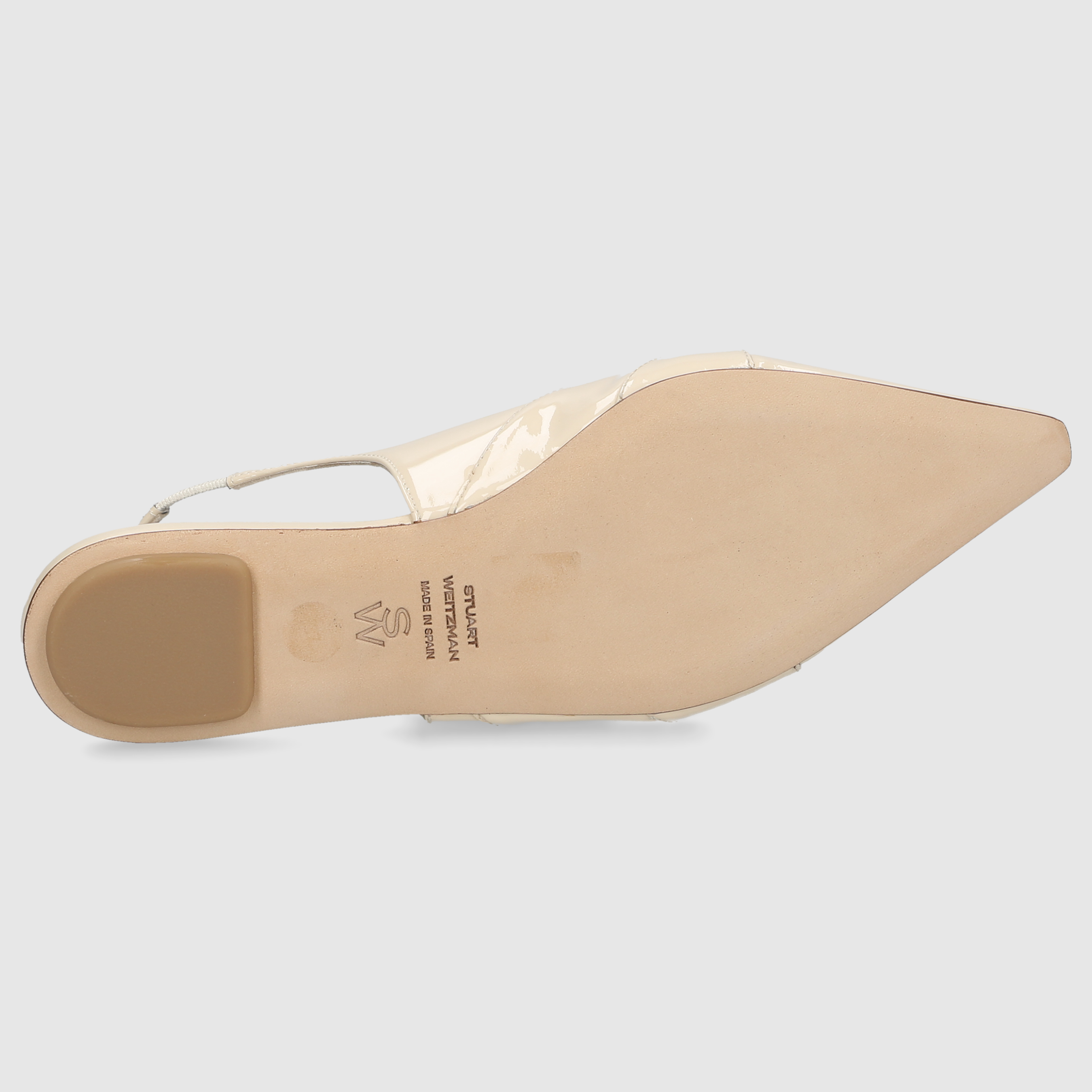 Stuart Weitzman Damen Loafer GEORGIE SLINGBACK Linen