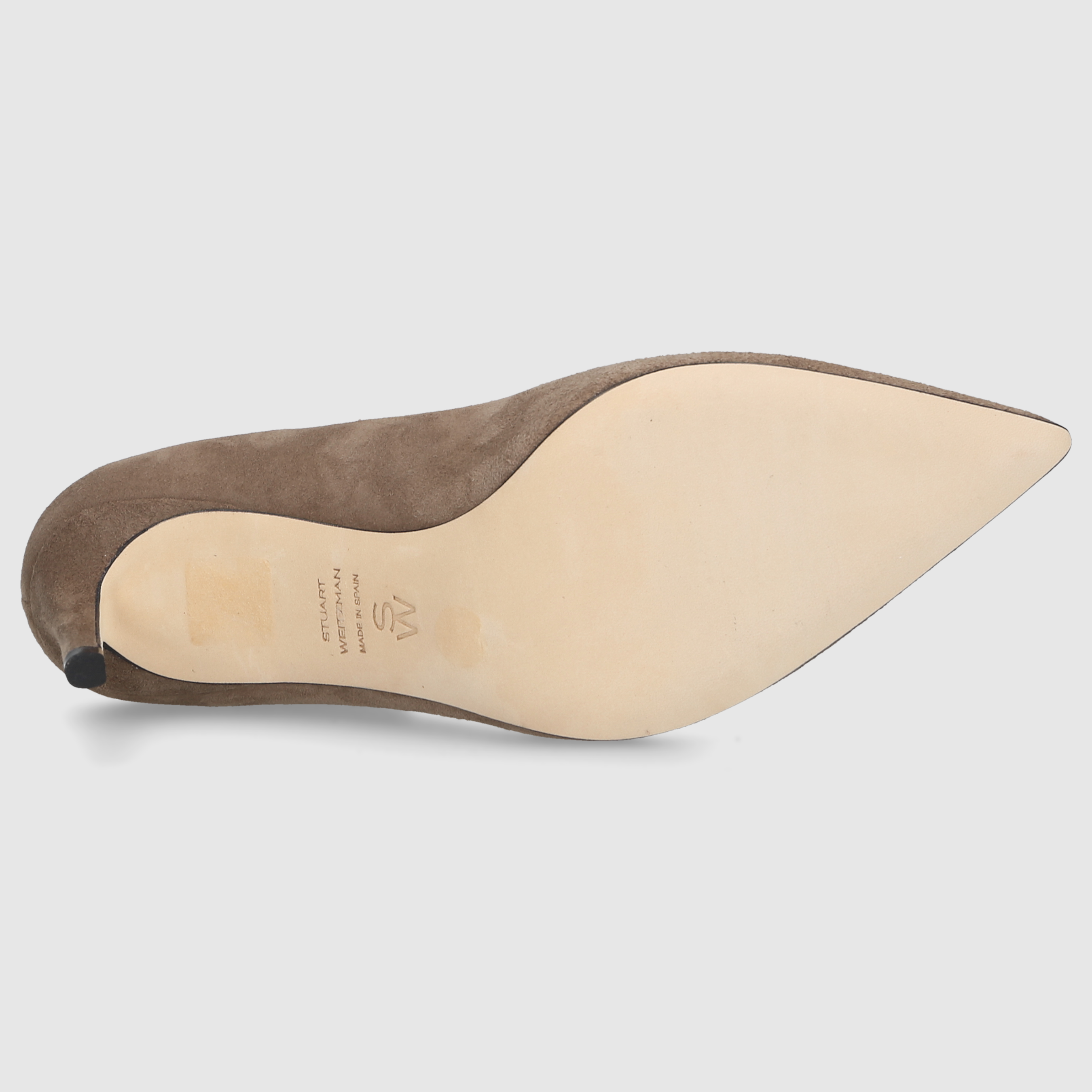 Stuart Weitzman Damen Pump STUART POWER 75 Smokey Taupe