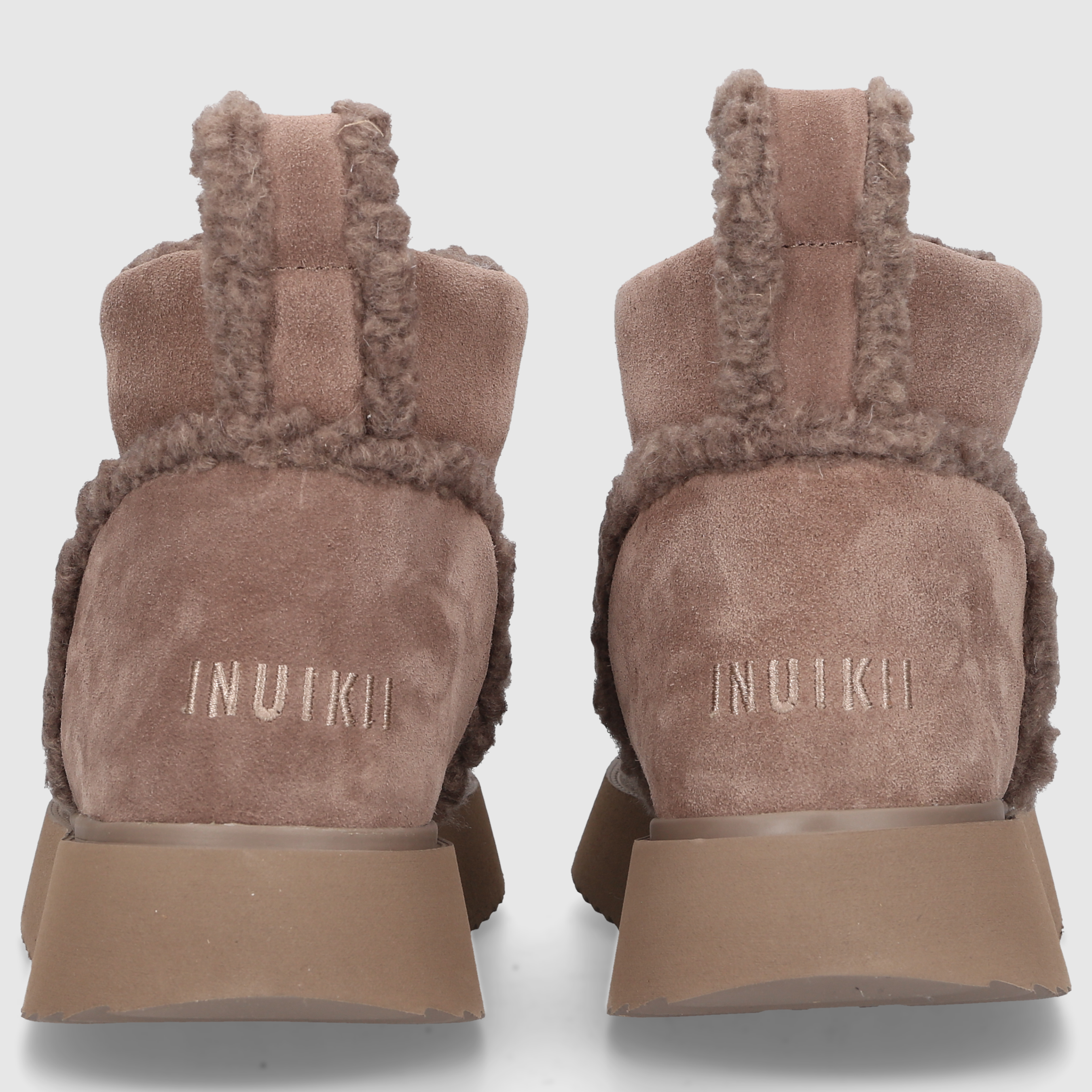 Inuikii Damen Boot SHEARLING MICRO Taupe