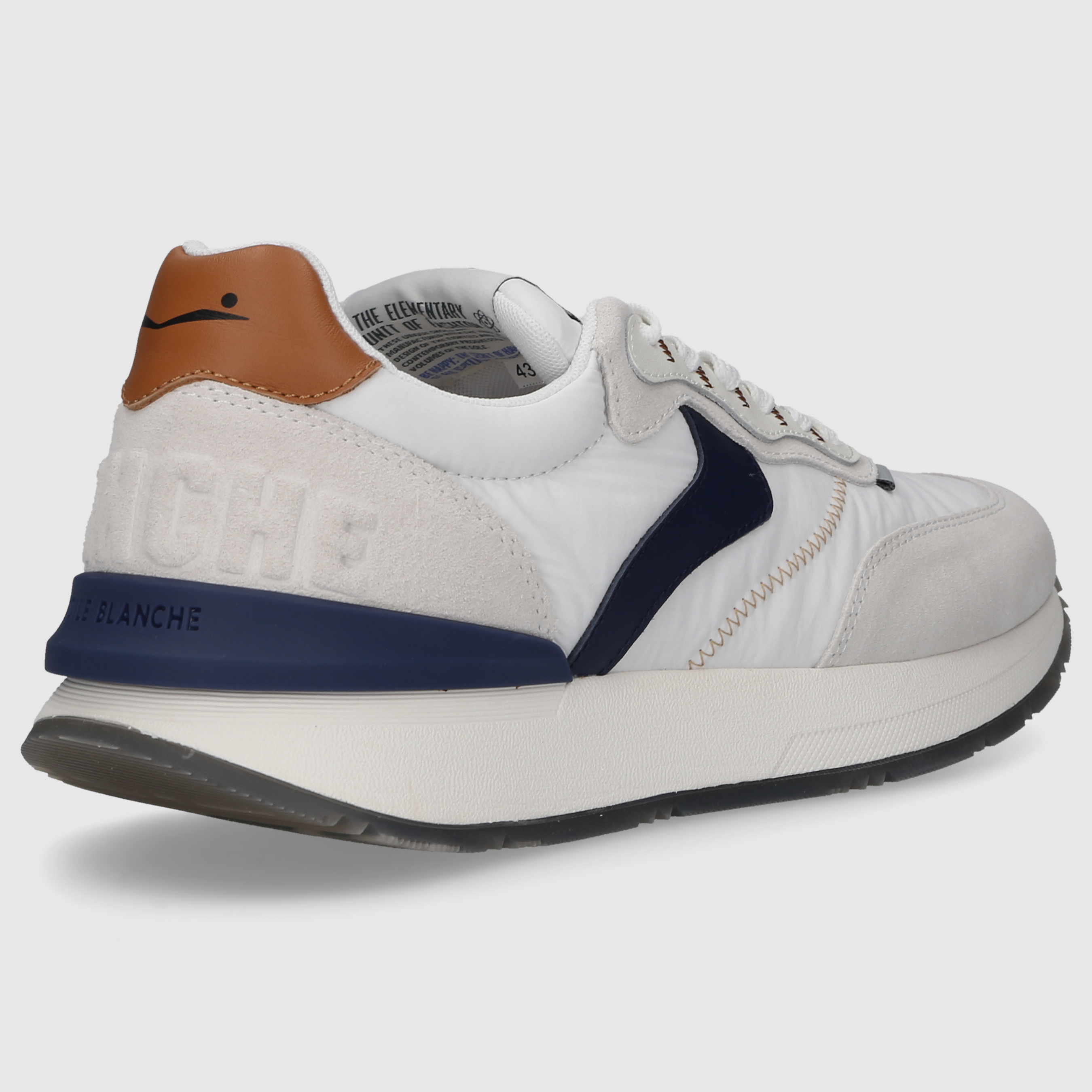Voile Blanche Herren SNEAKER QWARK WEISS-BLAU