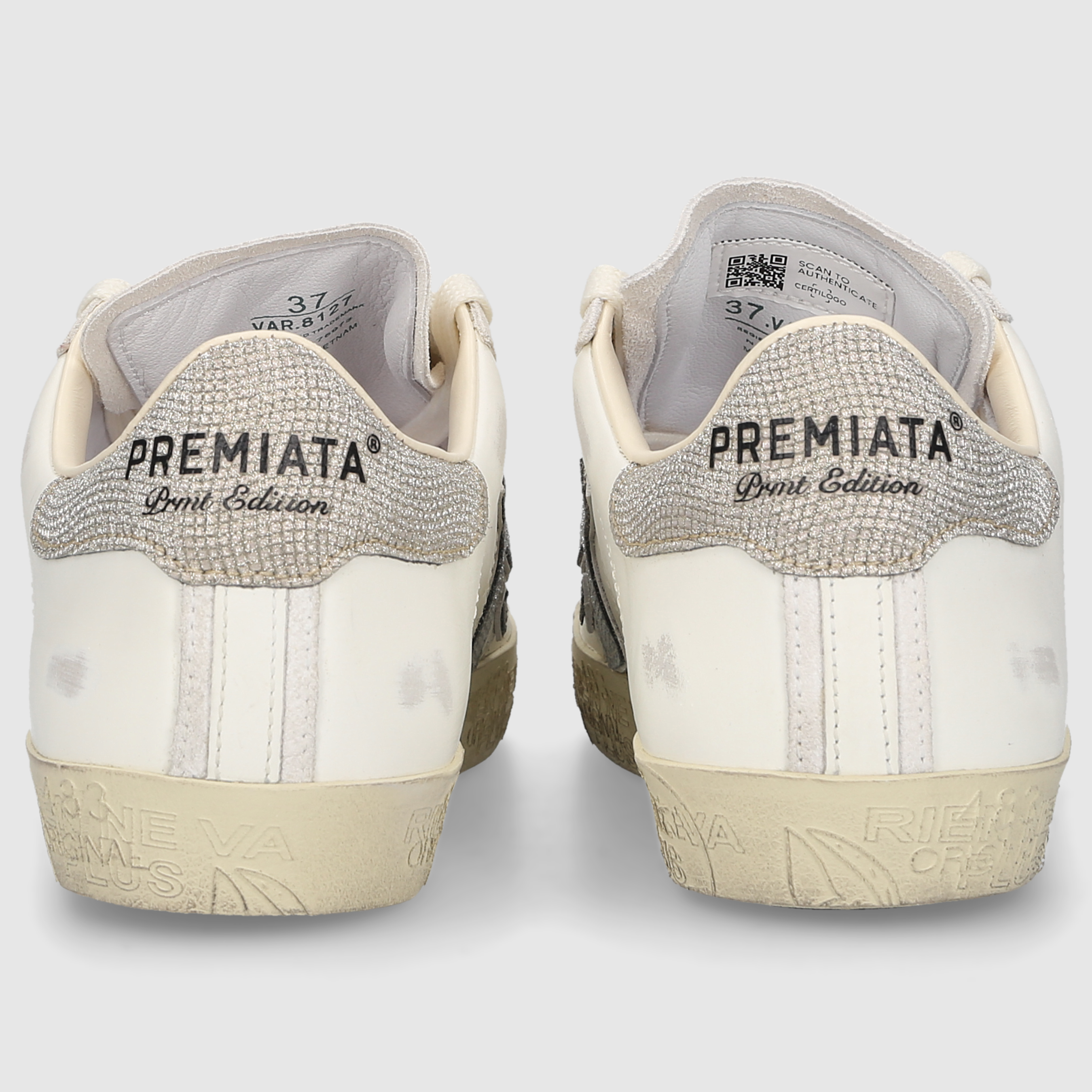 Premiata Damen Sneaker STEVEND-VAR 8127 Off White
