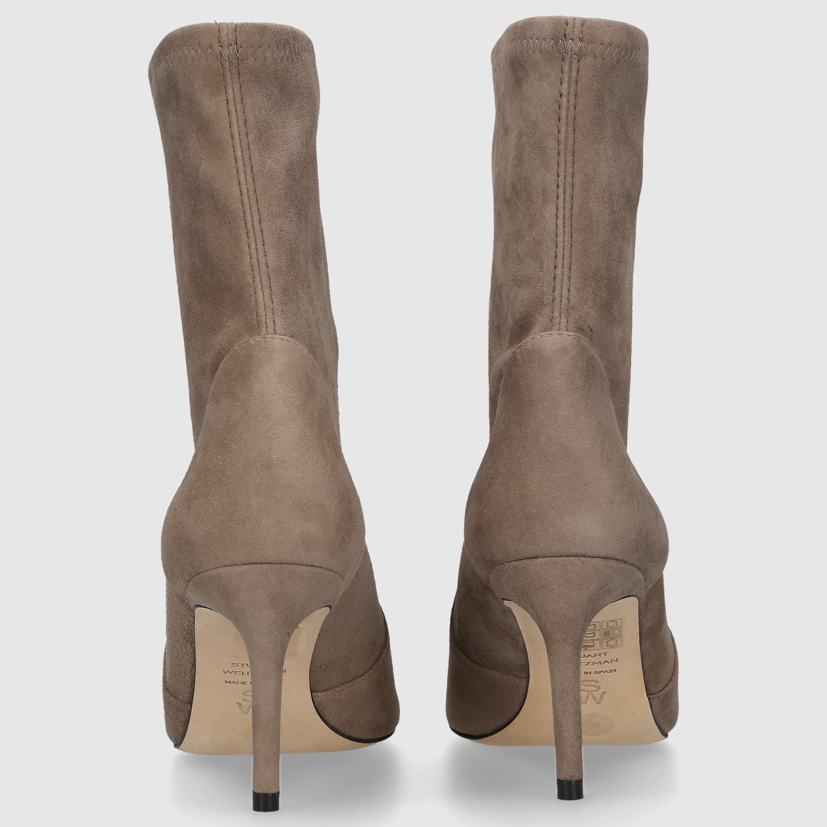 Stuart Weitzman Damen Boot STUART POWER BTE 75 Smokey Taupe