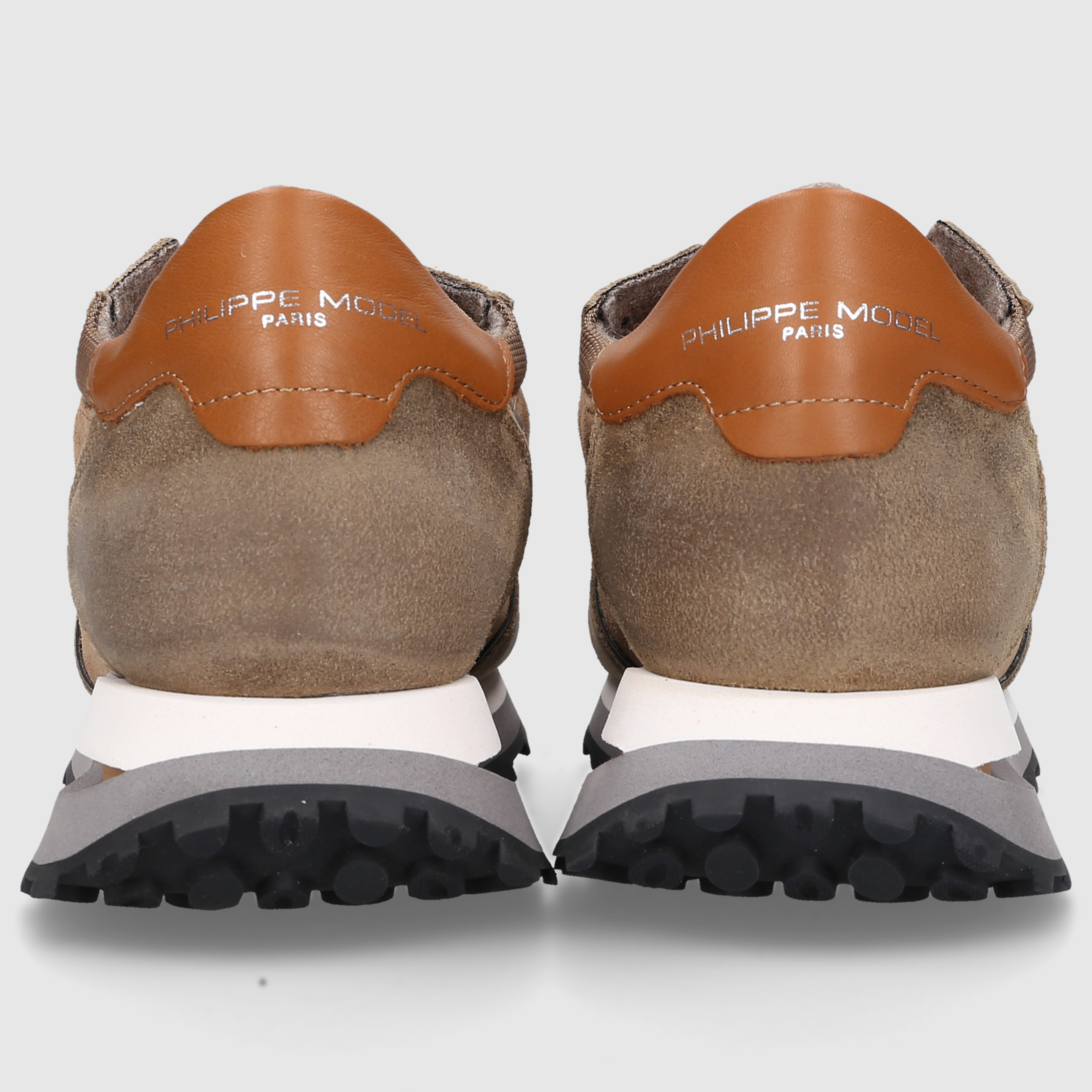 Philippe Model Herren Schuhe TROPEZ HAUTE LOW MAN Brown