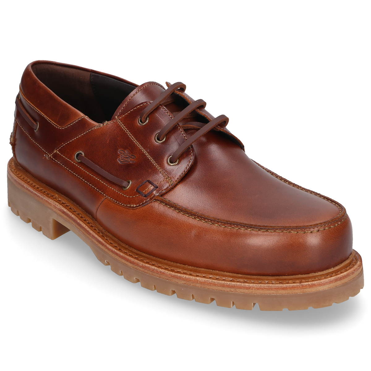 Heinrich Dinkelacker Herren Bootsschuh Miami Plain MA - Amber