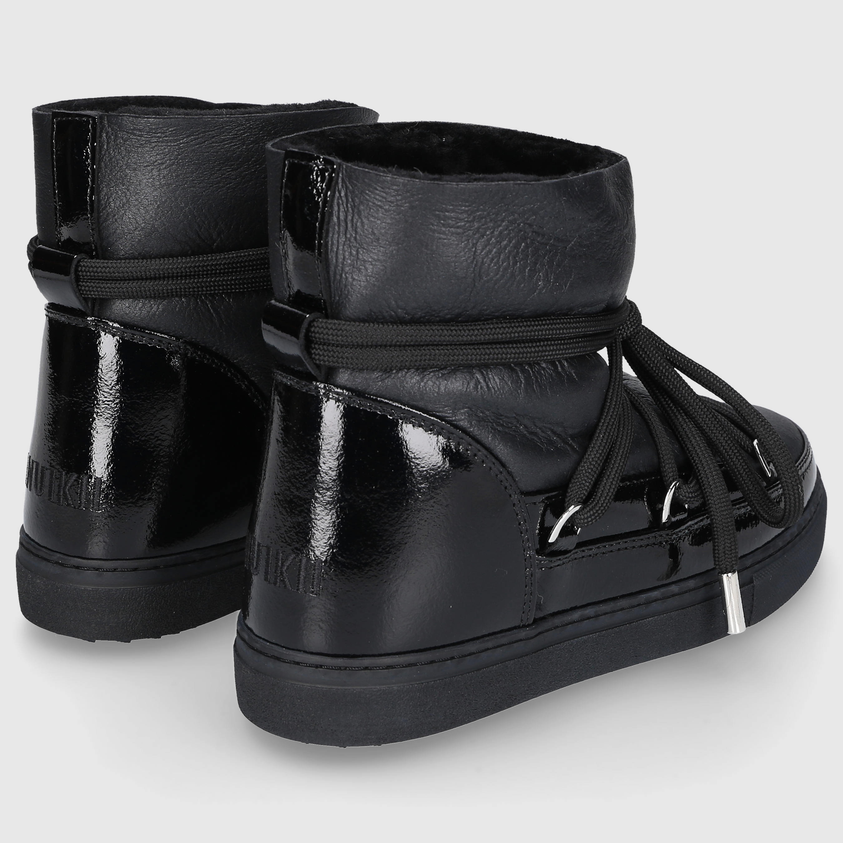 Inuikii Damen Boot GLOSS Black