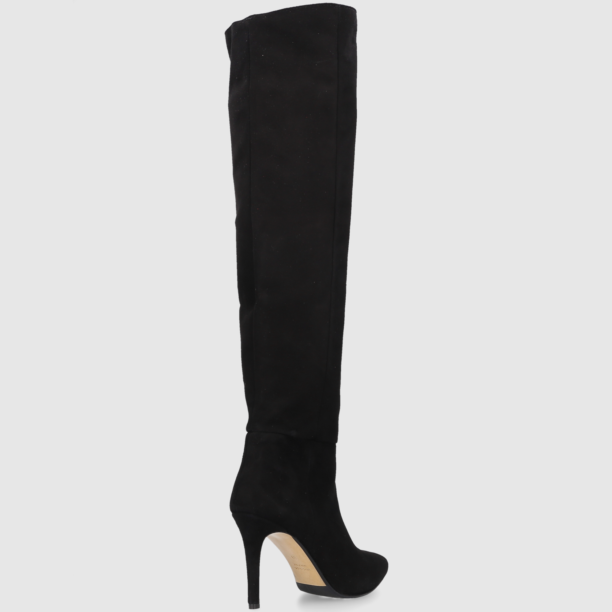 EN AVANT Damen Stiefel ST1175 Veloursleder schwarz
