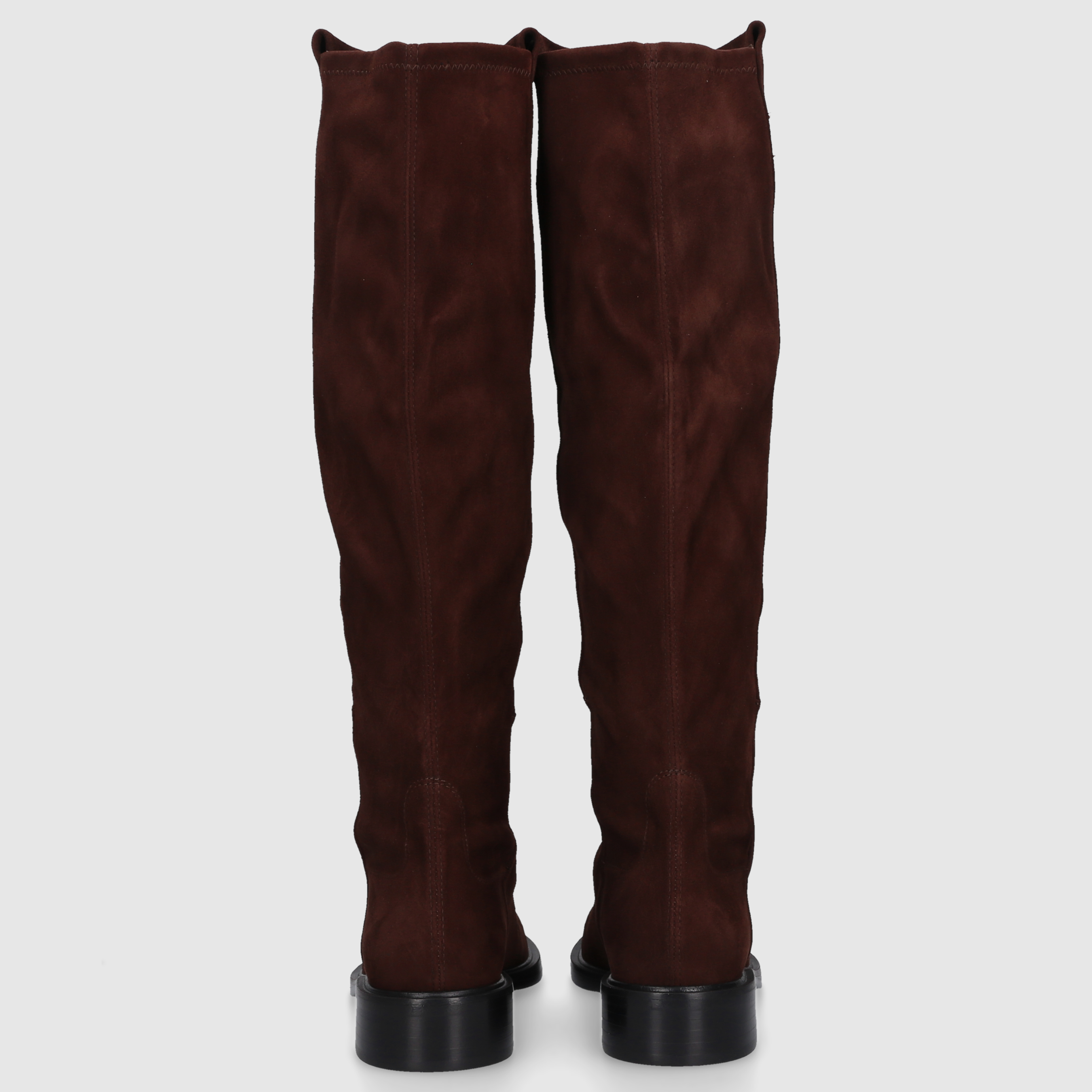 Stuart Weitzman Damen Boot 5050GISELE KNEEHI BO Walnut/Walnut/Black