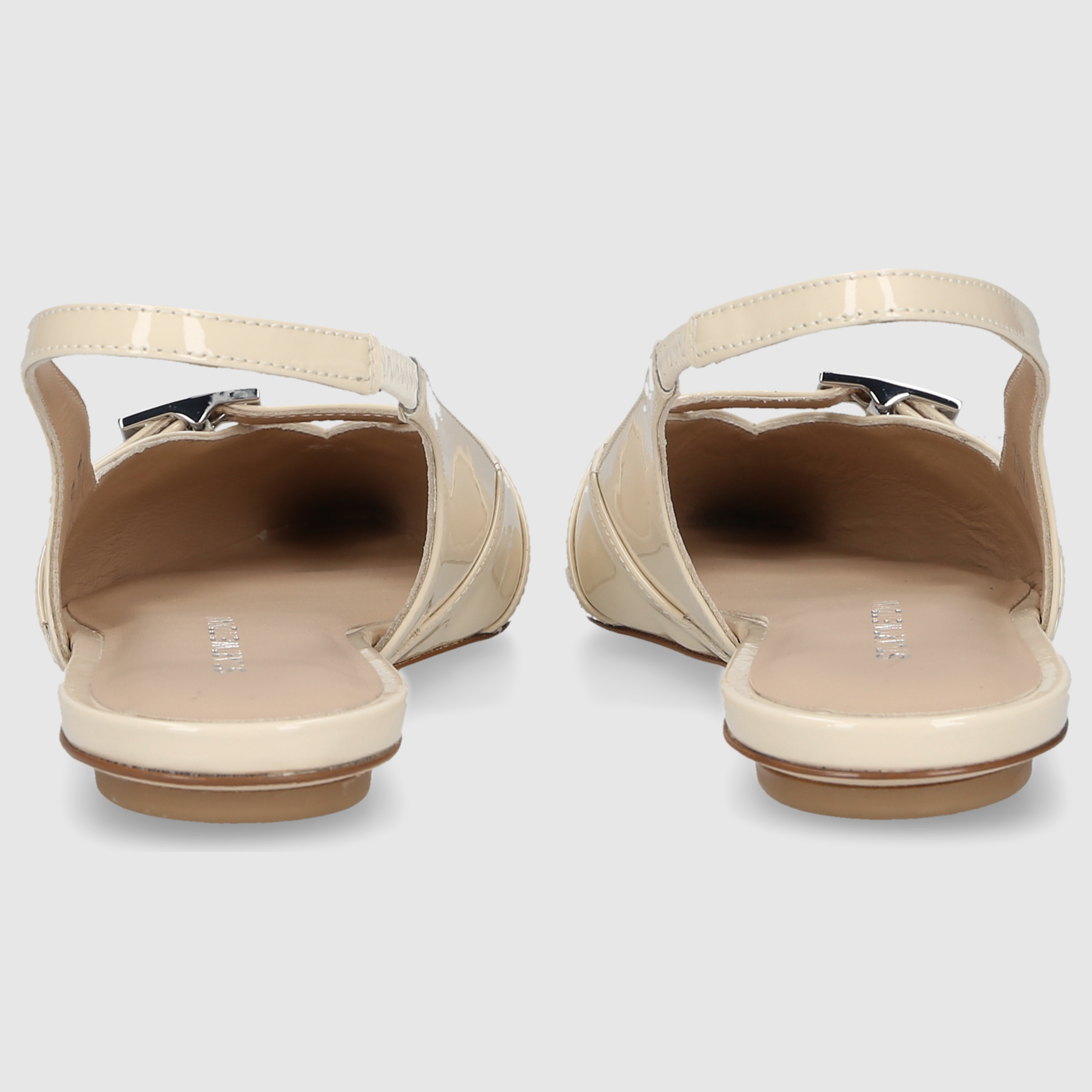 Stuart Weitzman Damen Loafer GEORGIE SLINGBACK Linen