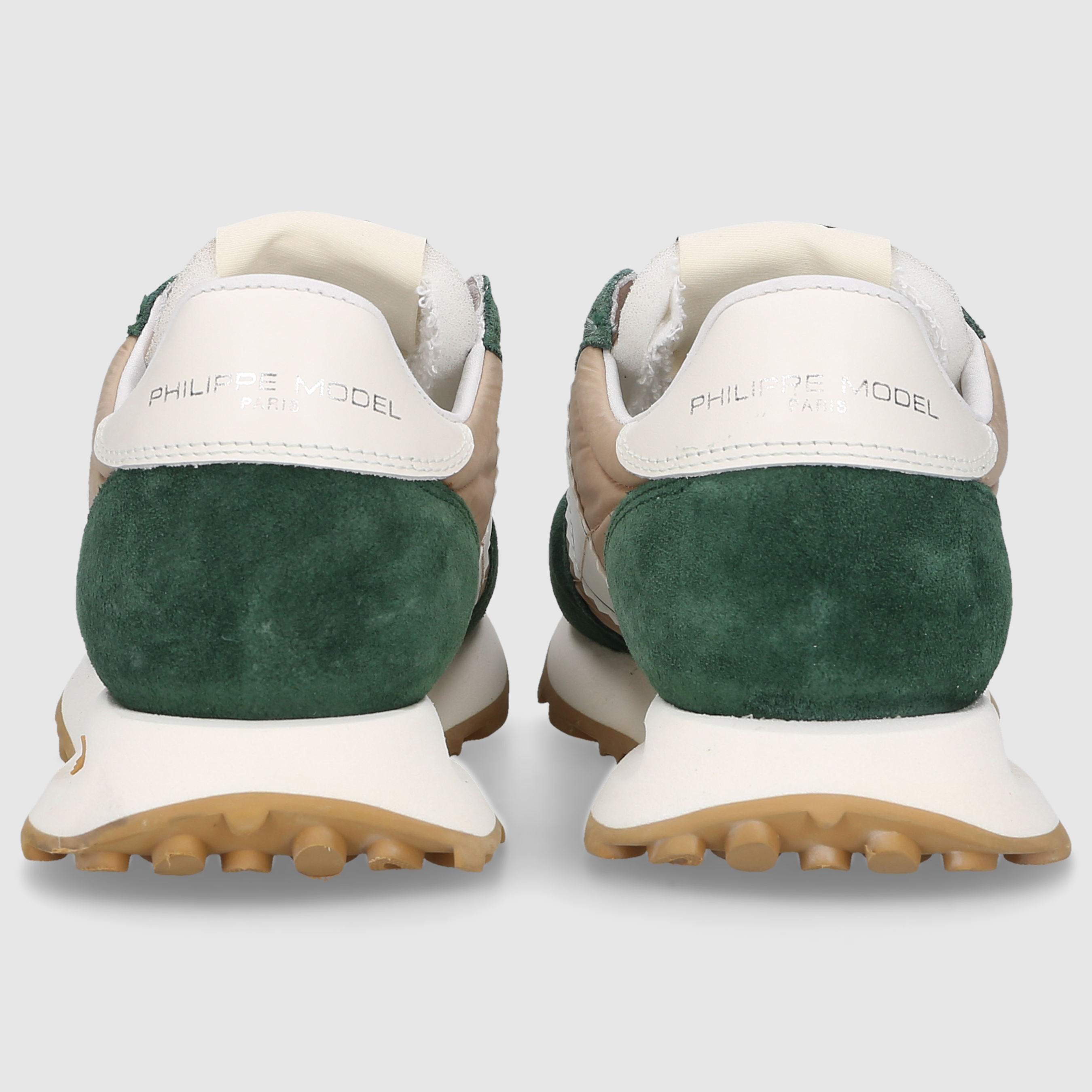 Philippe Model Damen Schuhe TOUR LOW WOMAN Sand/Green