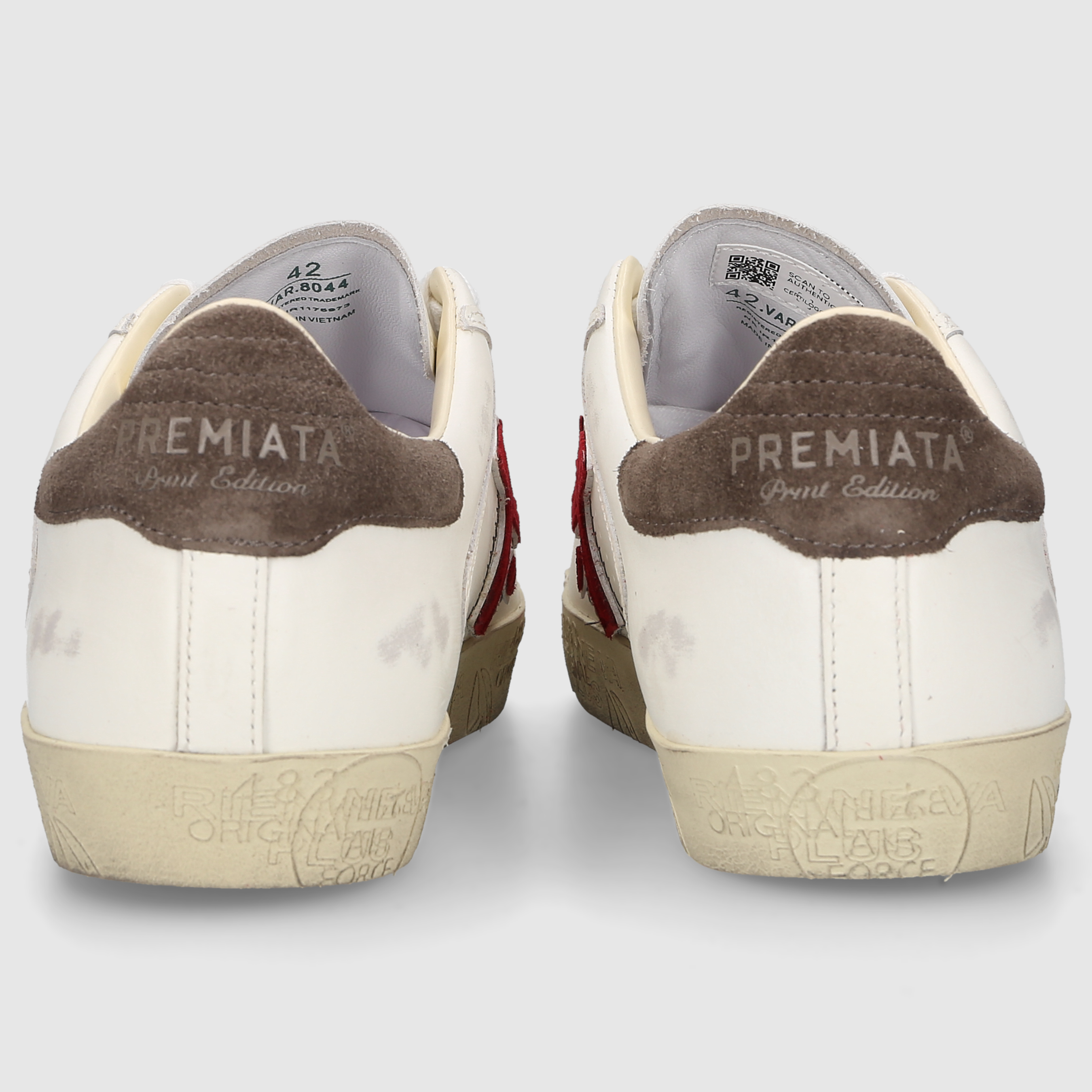 Premiata Herren Sneaker STEVEN-VAR 8044 White