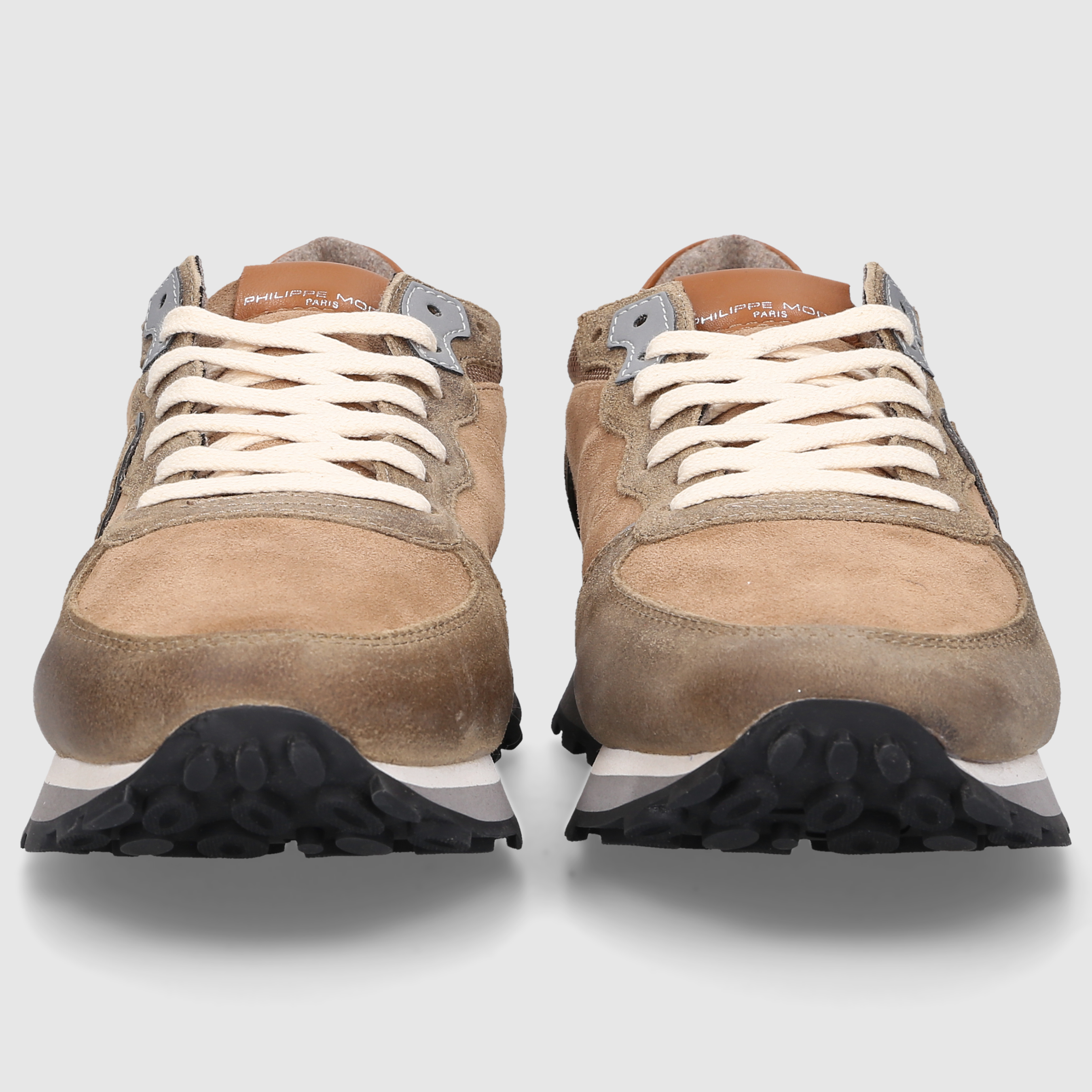Philippe Model Herren Schuhe TROPEZ HAUTE LOW MAN Brown