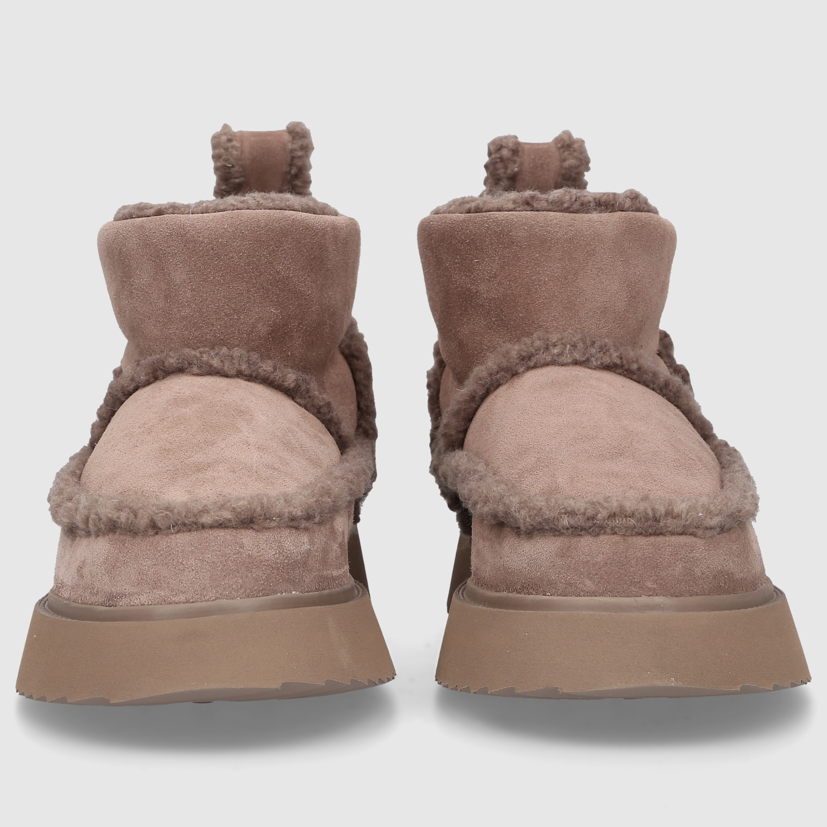 Inuikii Damen Boot SHEARLING MICRO Taupe