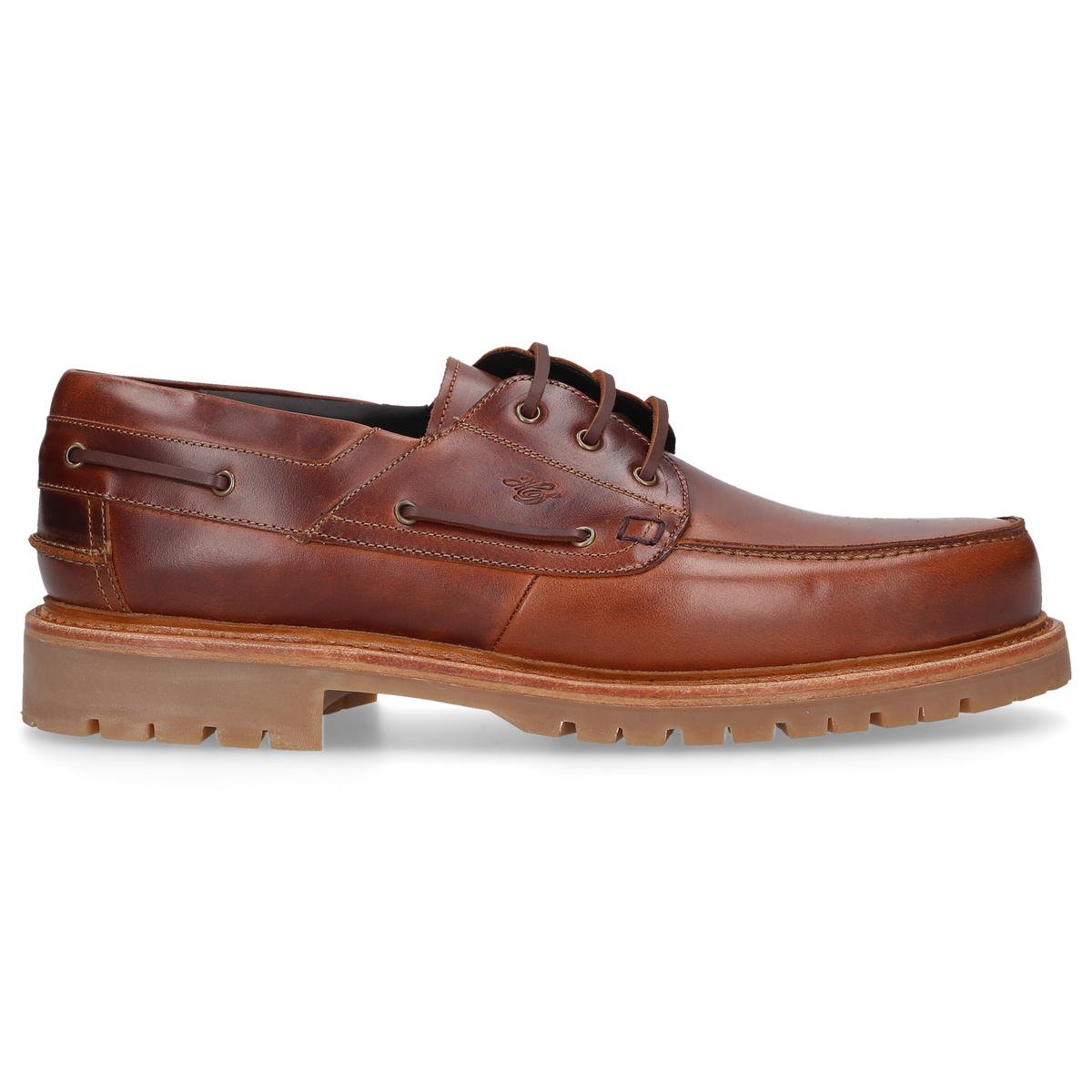 Heinrich Dinkelacker Herren Bootsschuh Miami Plain MA - Amber
