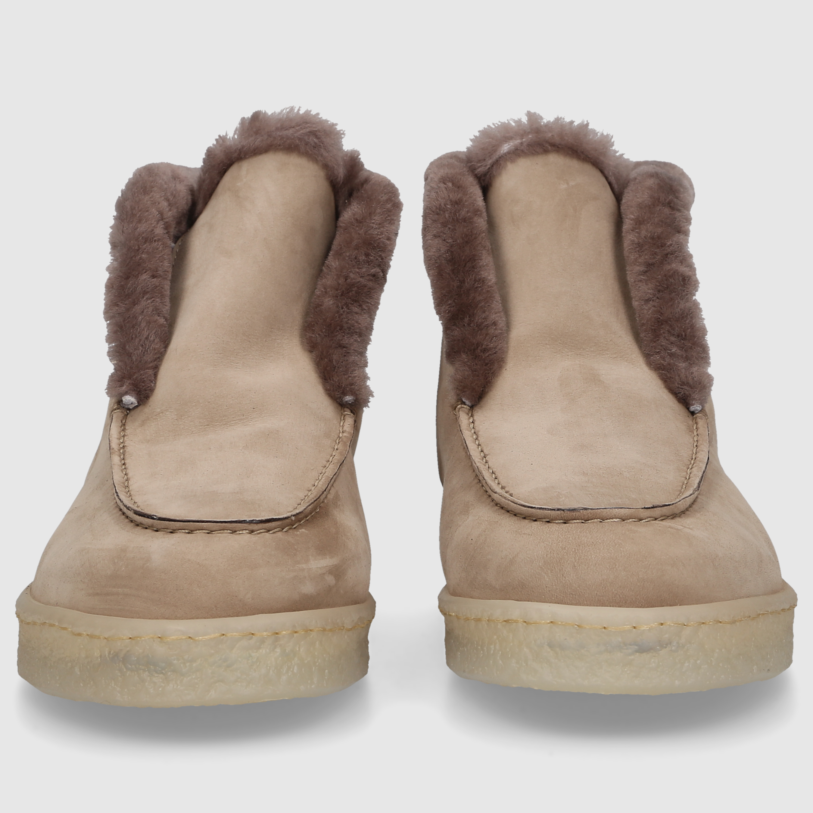 EN AVANT Damen Stiefeletten D0320006-618 Nubukleder taupe