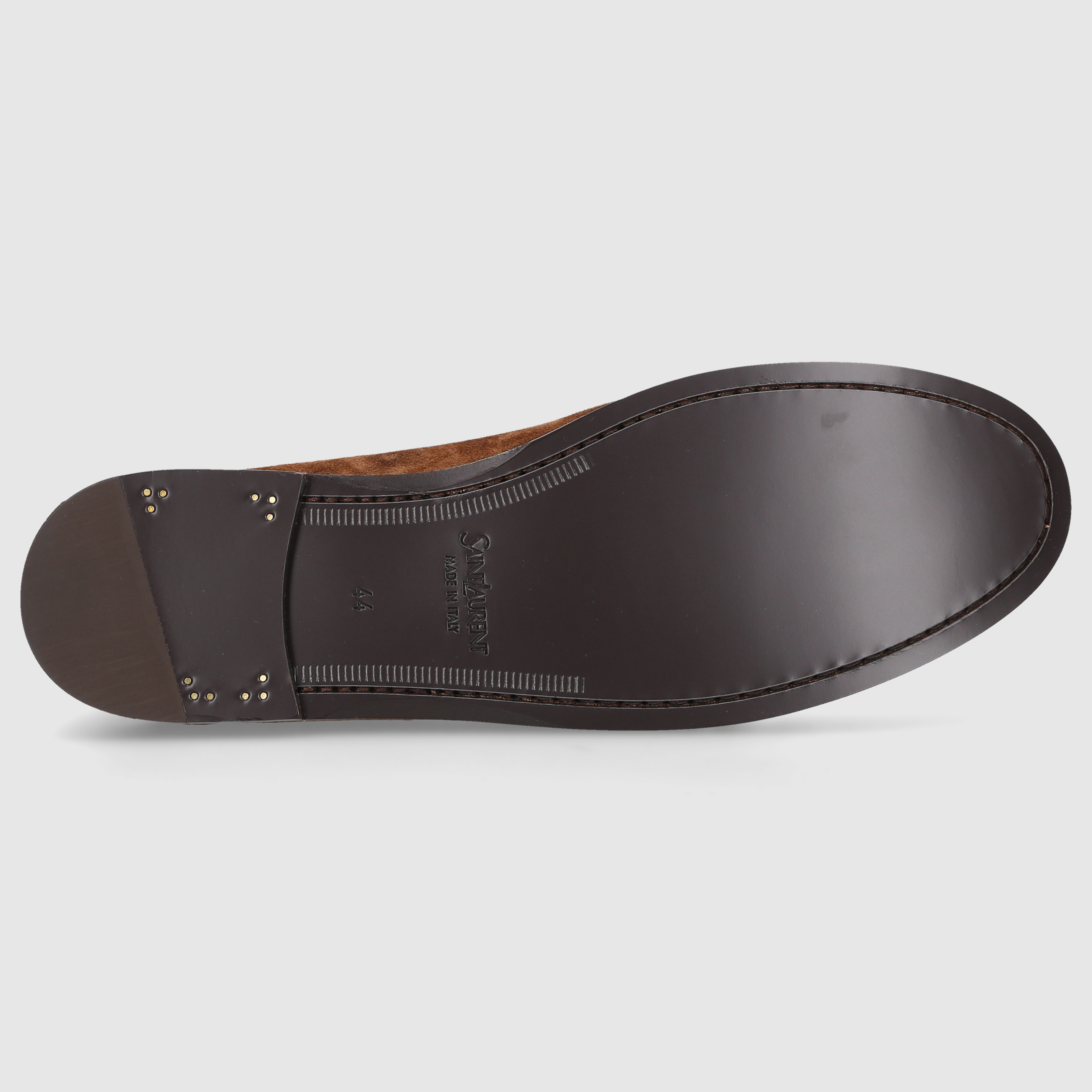 Saint Laurent Herren Slipper 821173 Braun
