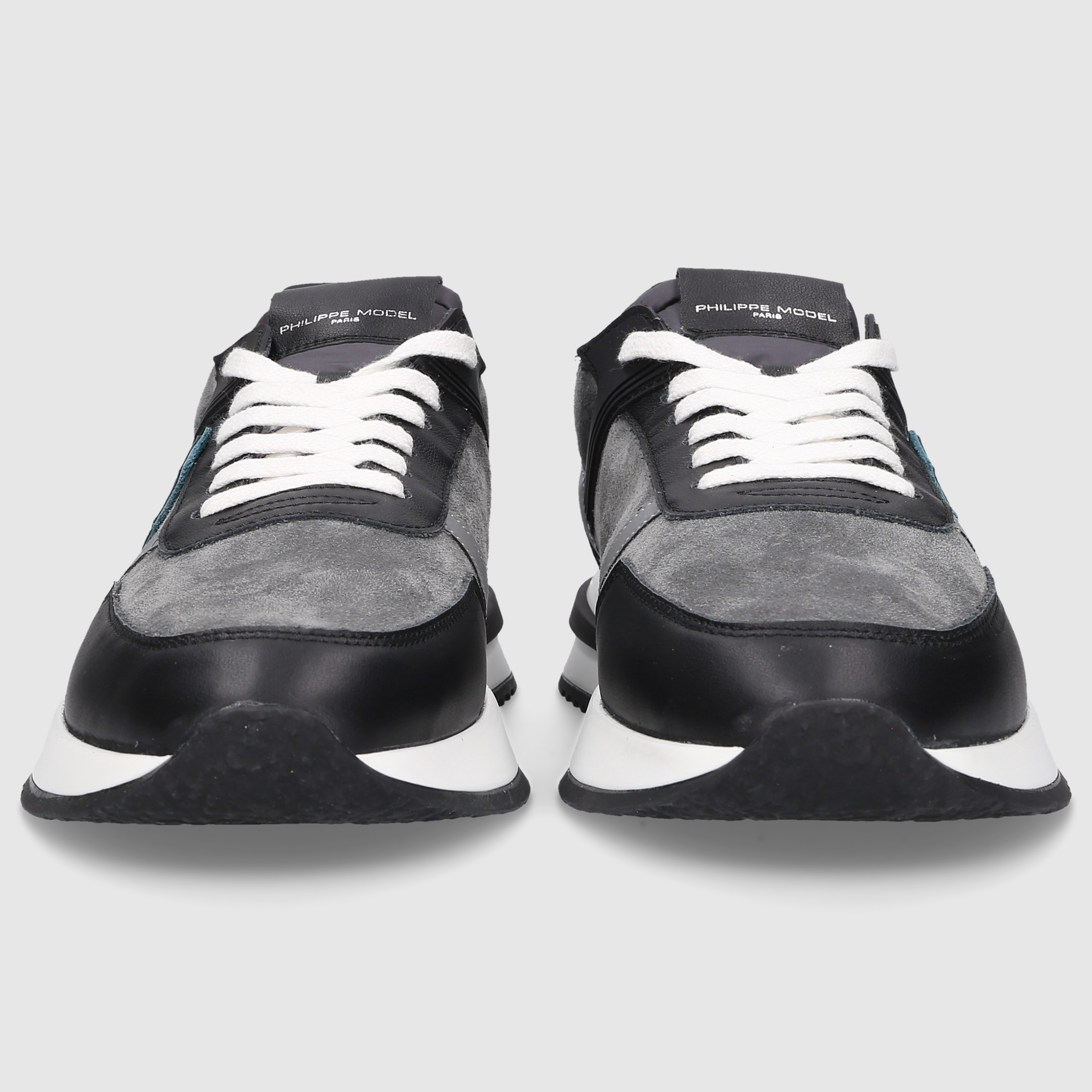 Philippe Model Herren Schuhe TROPEZ 2.1 LOW MAN Black/Green