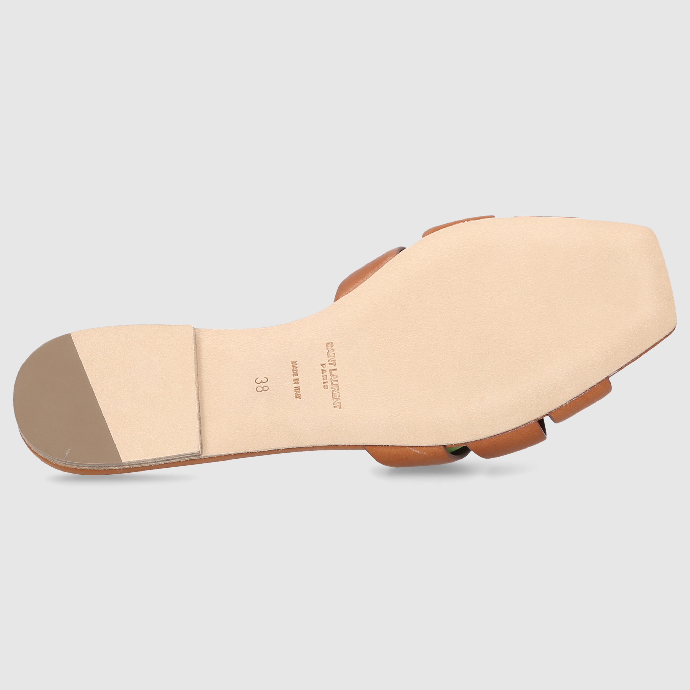 Saint Laurent Damen Clogs 571952 Braun