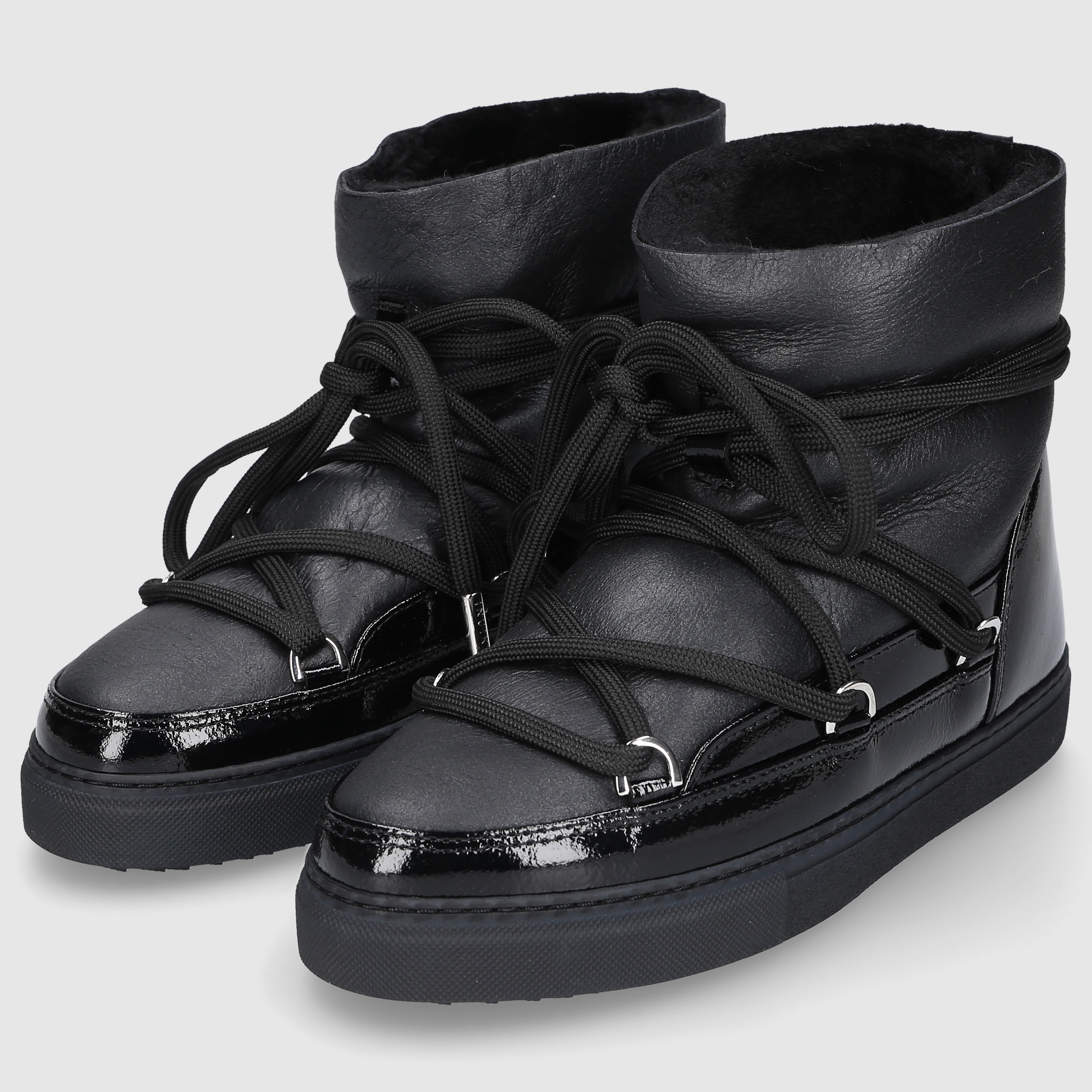 Inuikii Damen Boot GLOSS Black