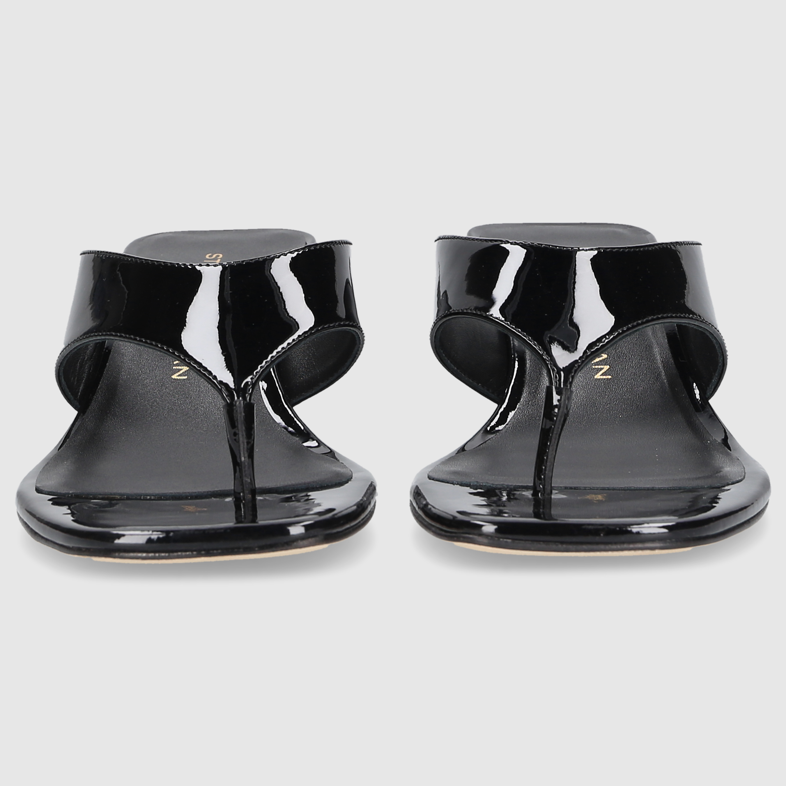Stuart Weitzman Damen Sandale VINNIE WEDGE THONG 5 Black